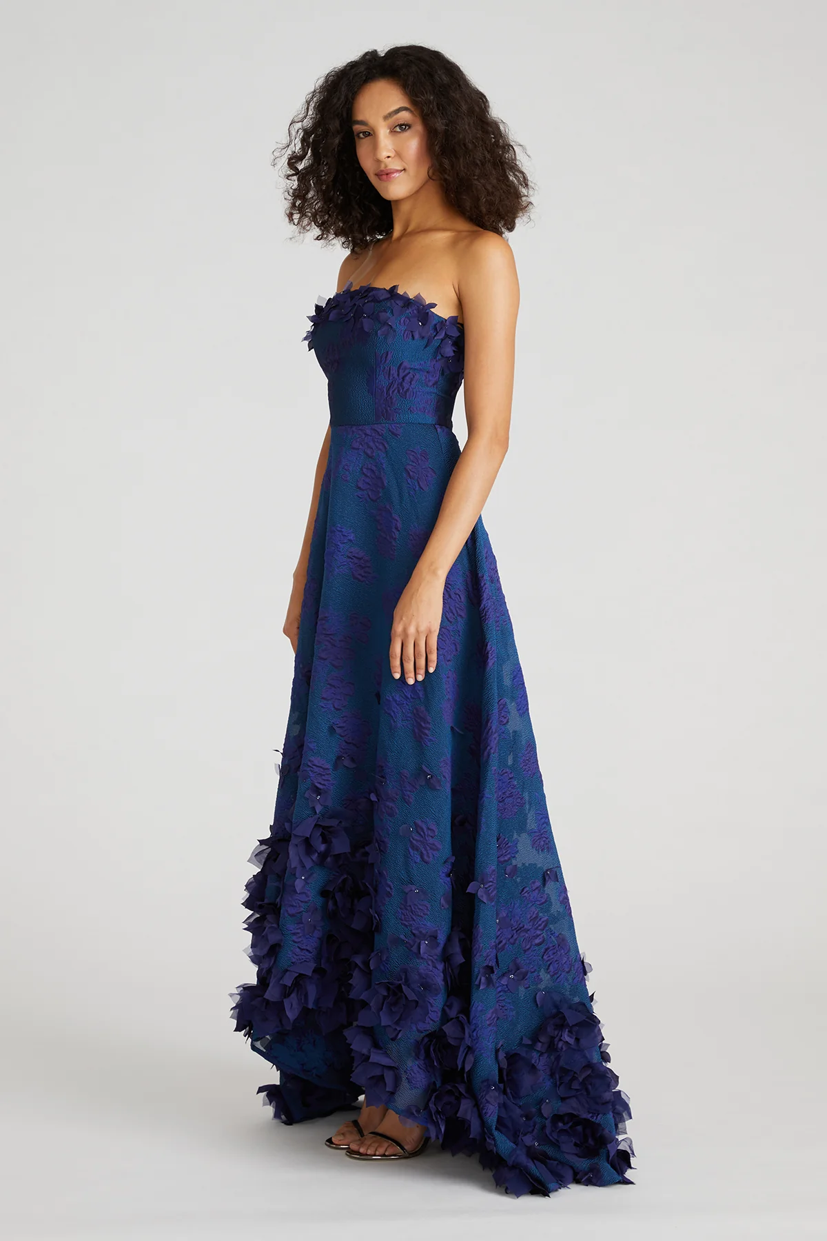 Charlie High Low Petal Gown - Image 4