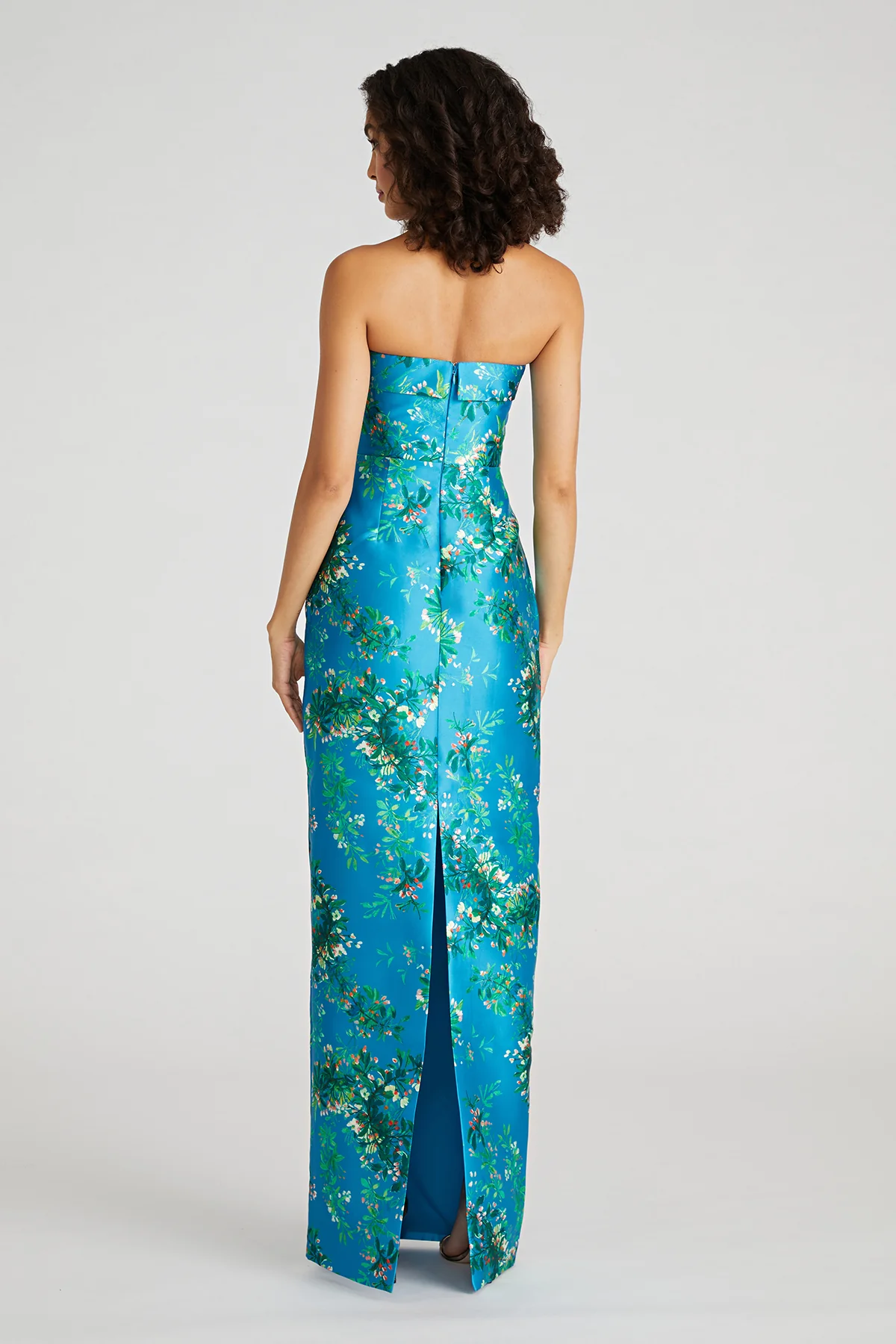 Cleo Strapless Column Gown - Image 3