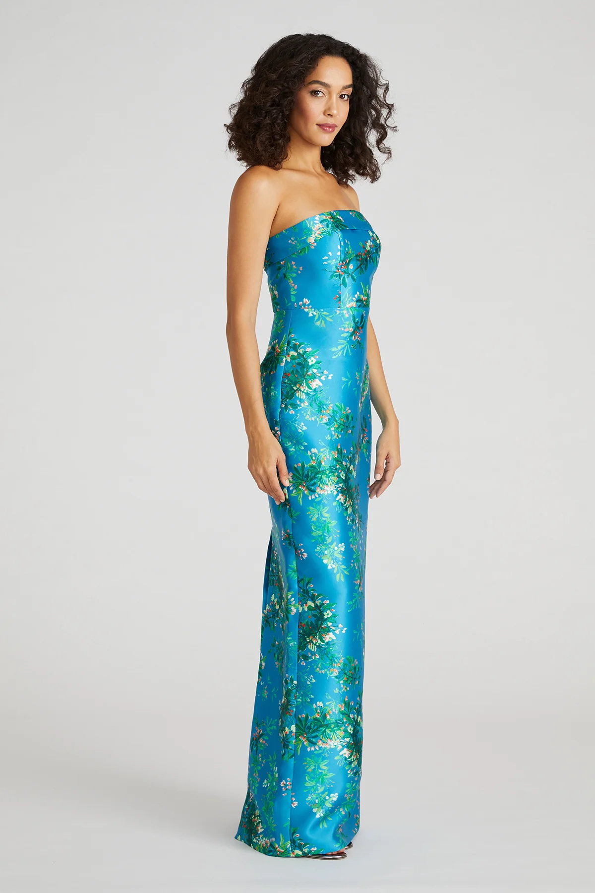 Cleo Strapless Column Gown - Image 4