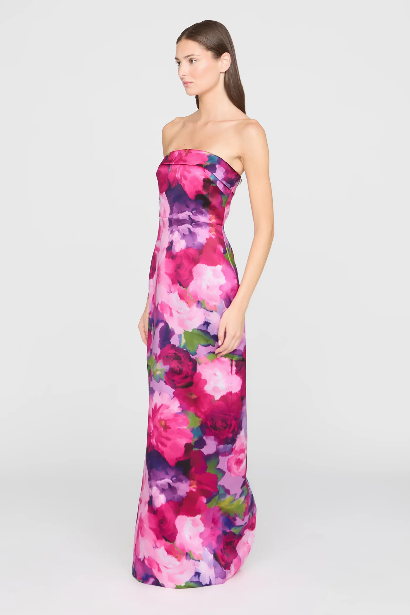 Cleo Strapless Column Gown - Image 4