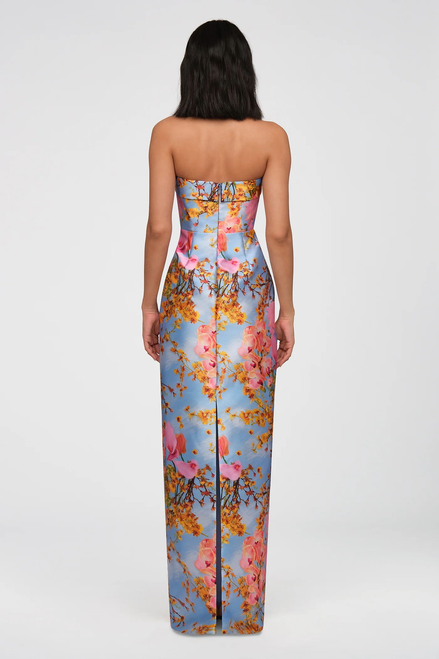 Cleo Strapless Column Gown - Image 3