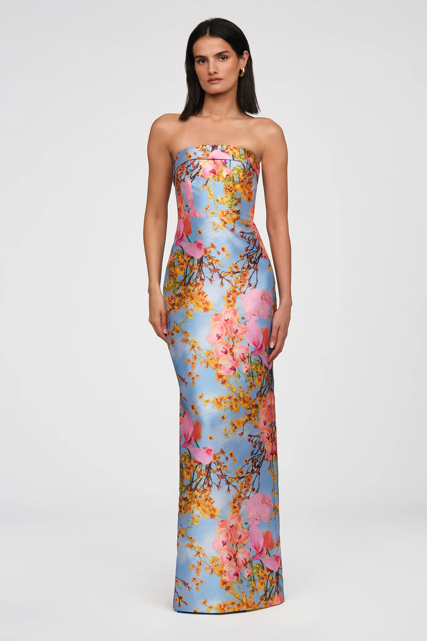 Cleo Strapless Column Gown - Image 5