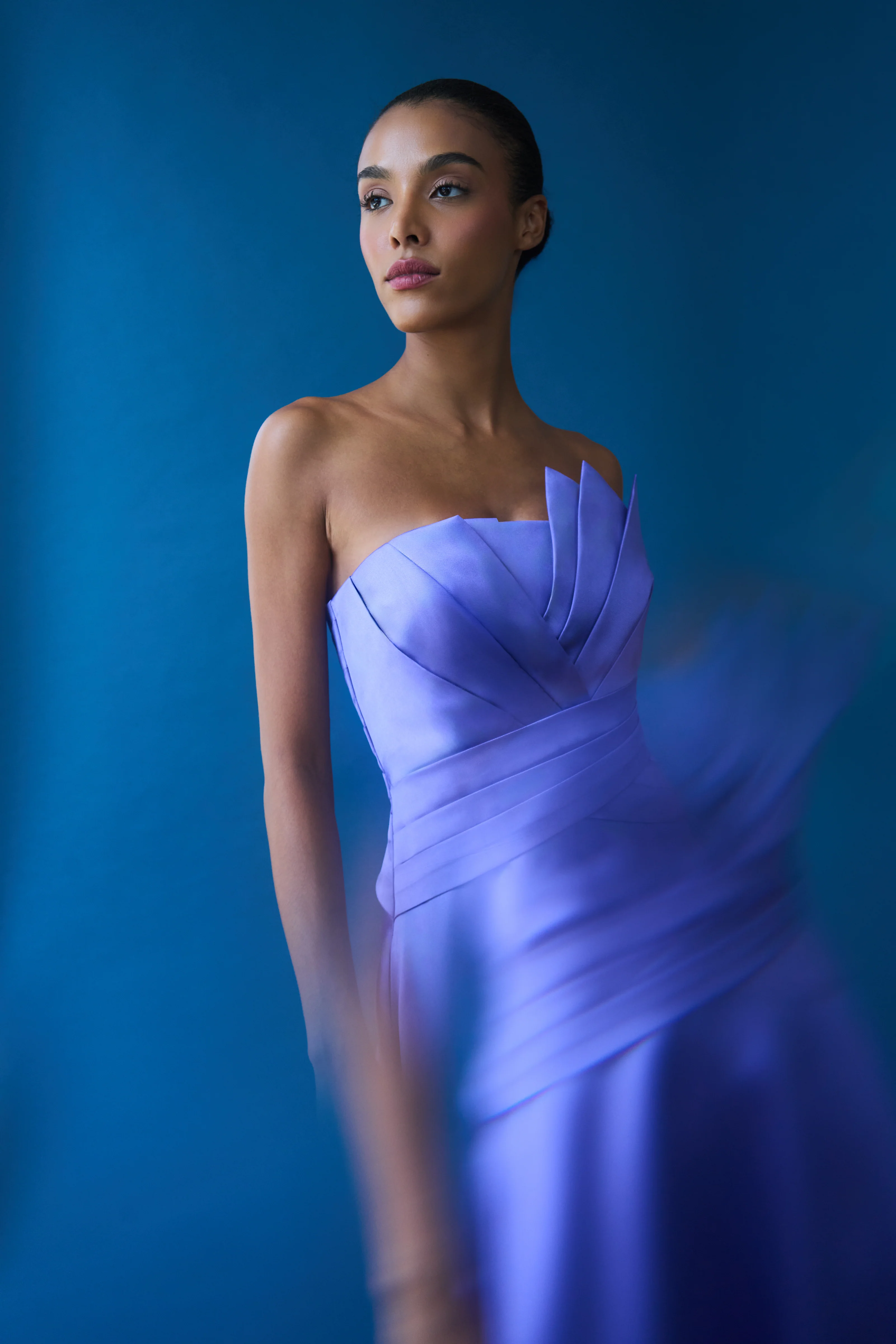 Coco High Low Mikado Gown - Image 2