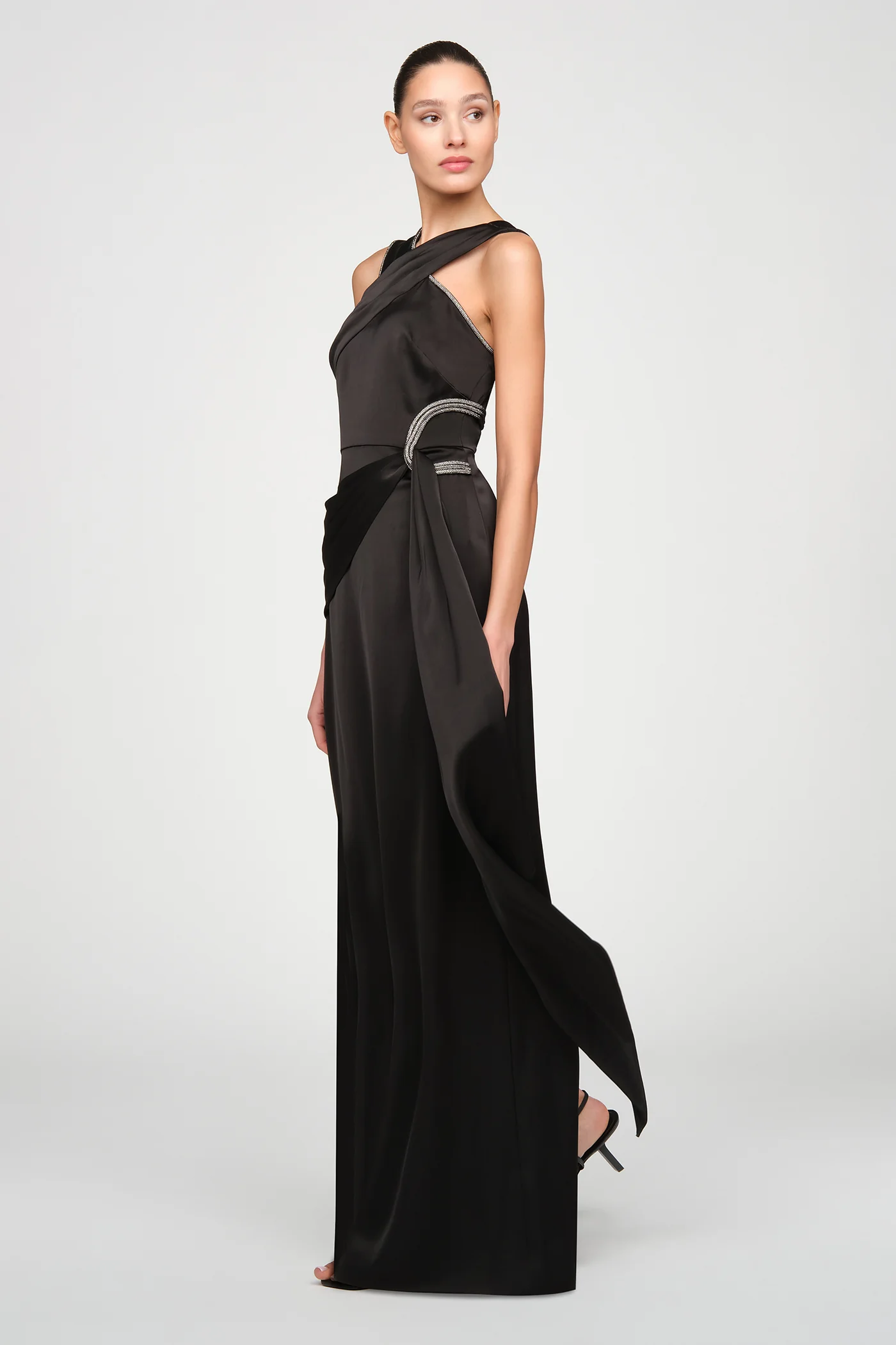 Cressida Halter Column Gown - Image 5