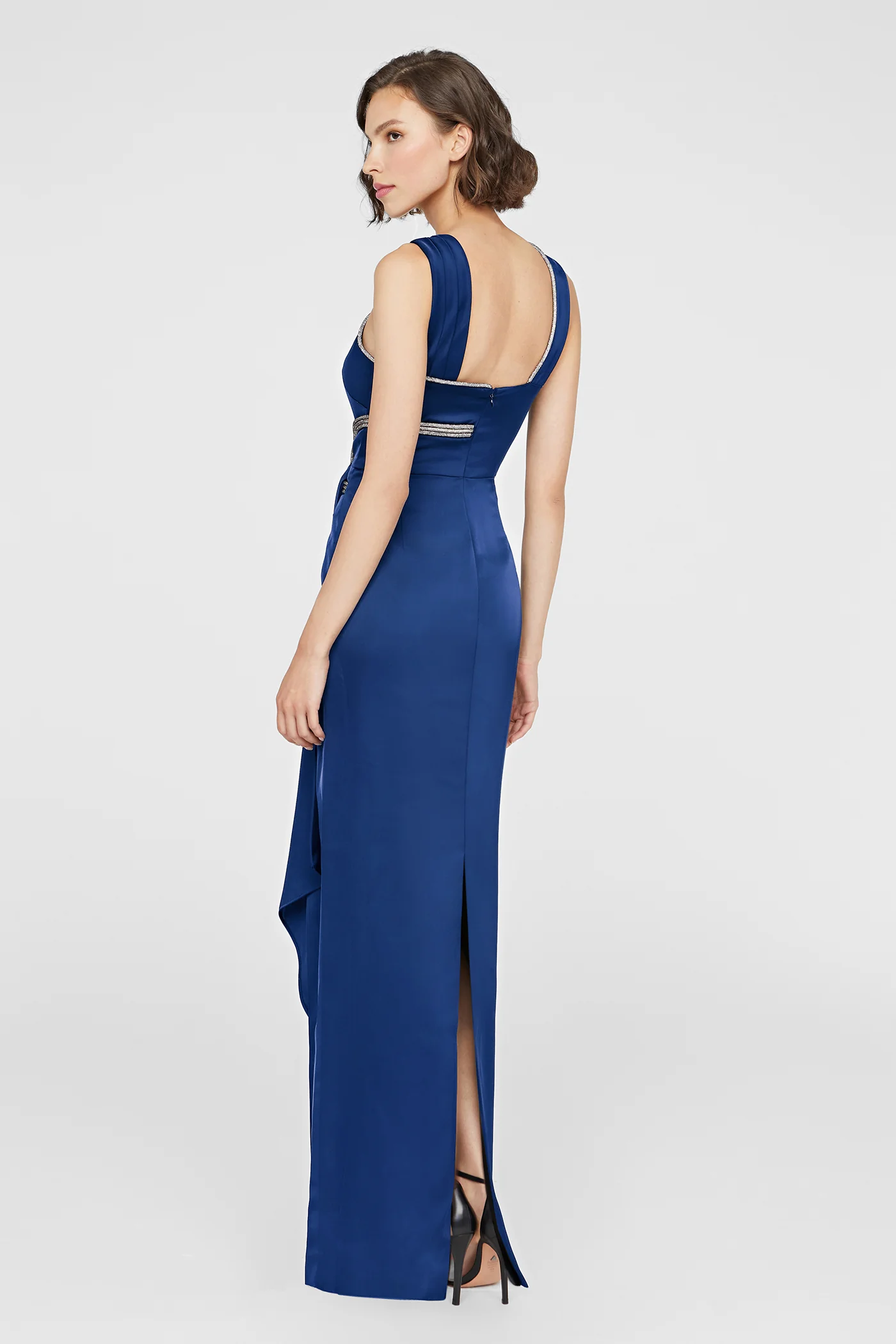 Cressida Halter Column Gown - Image 6