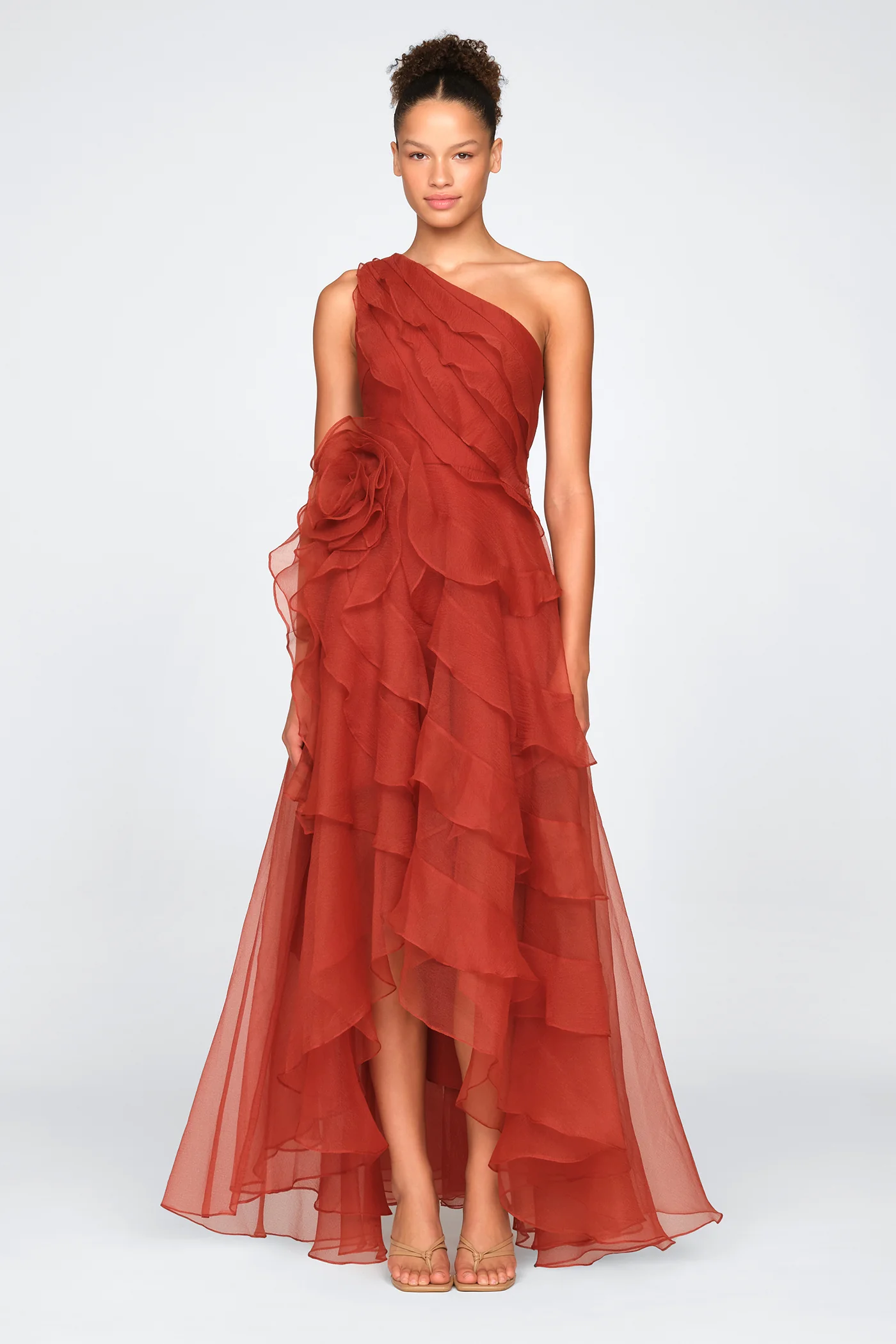 Daniella Tiered Ruffle Gown