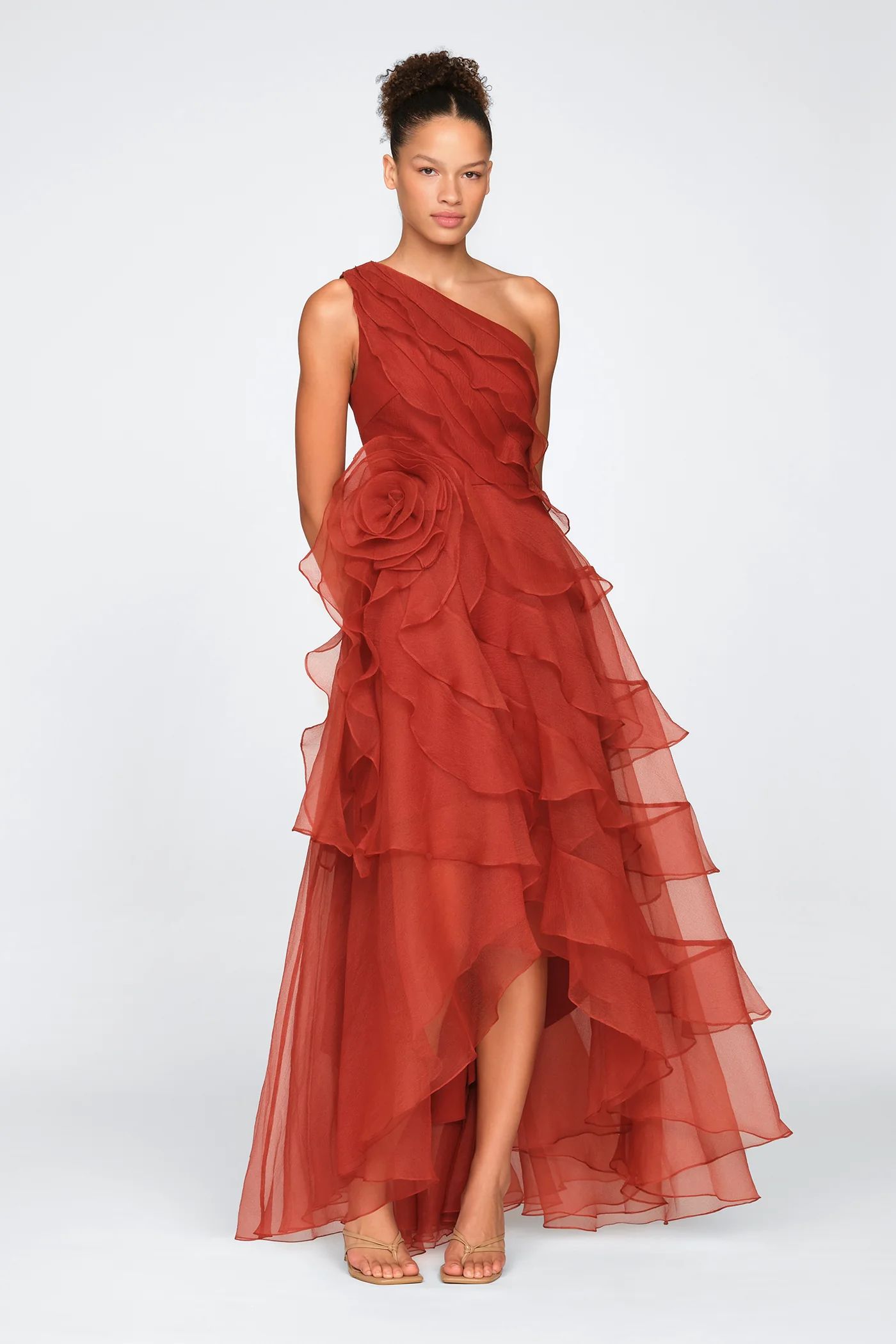 Daniella Tiered Ruffle Gown - Image 7