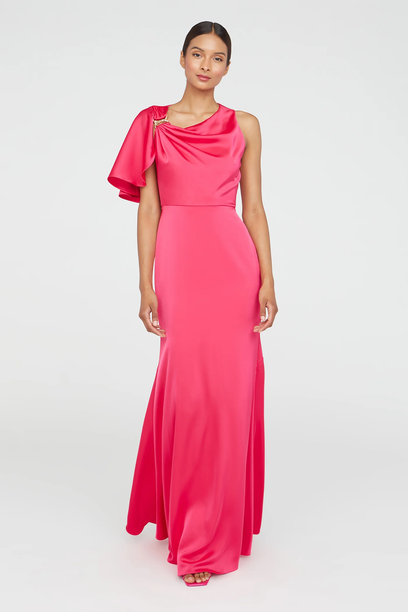 Darcie Flutter Sleeve Gown - Image 6