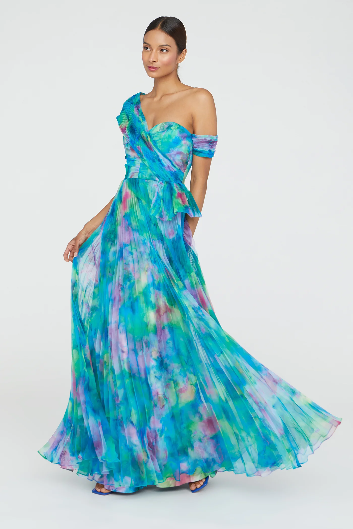 Davina Pleated Gown - Image 10