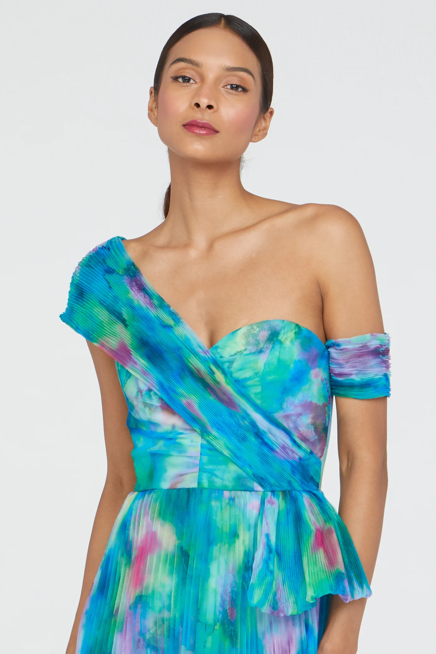 Davina Pleated Gown - Image 4