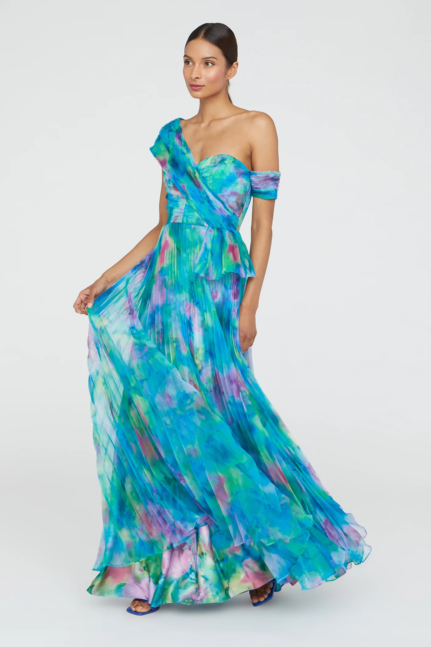 Davina Pleated Gown - Image 6
