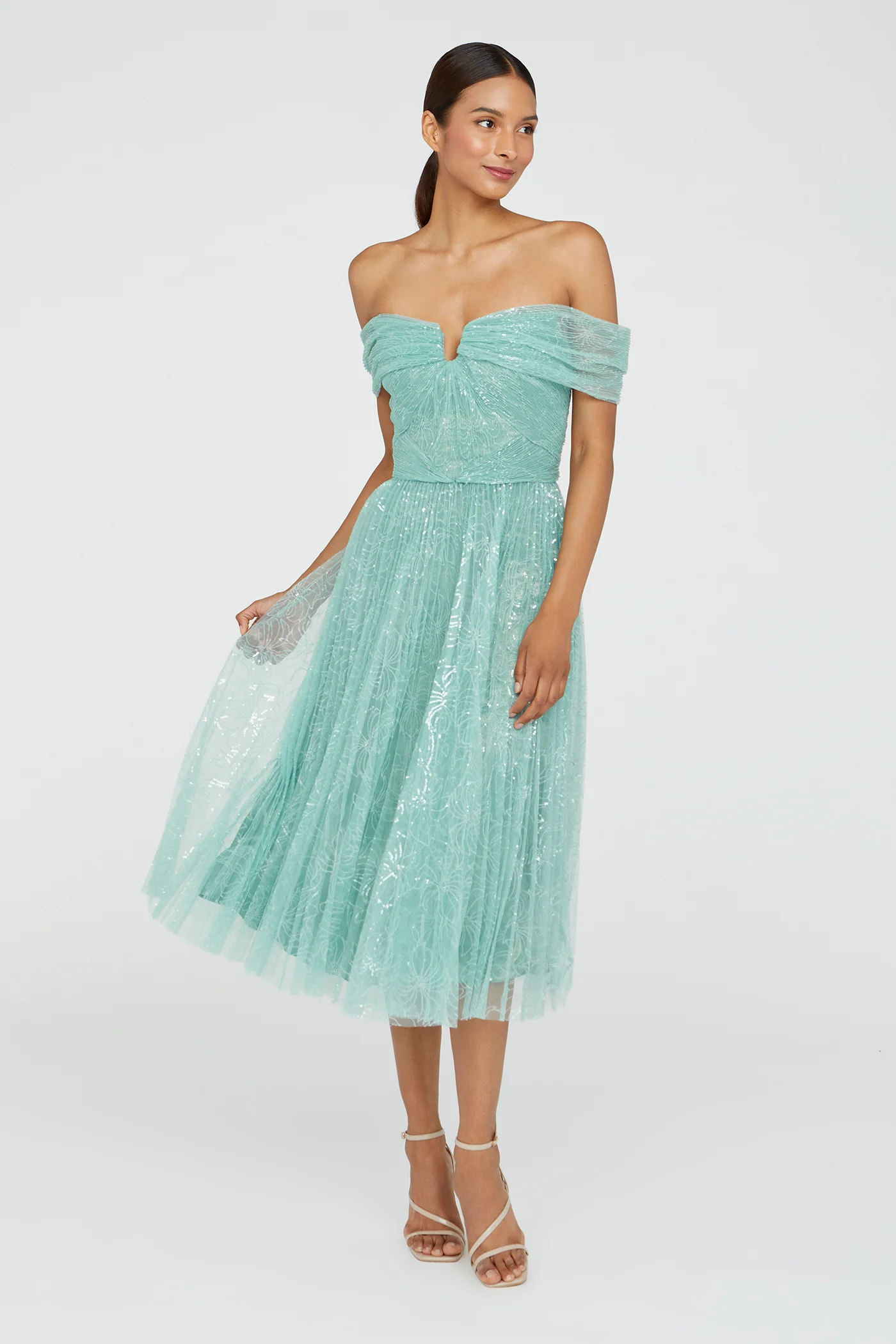 Devyn Off Shoulder Dress - Image 5