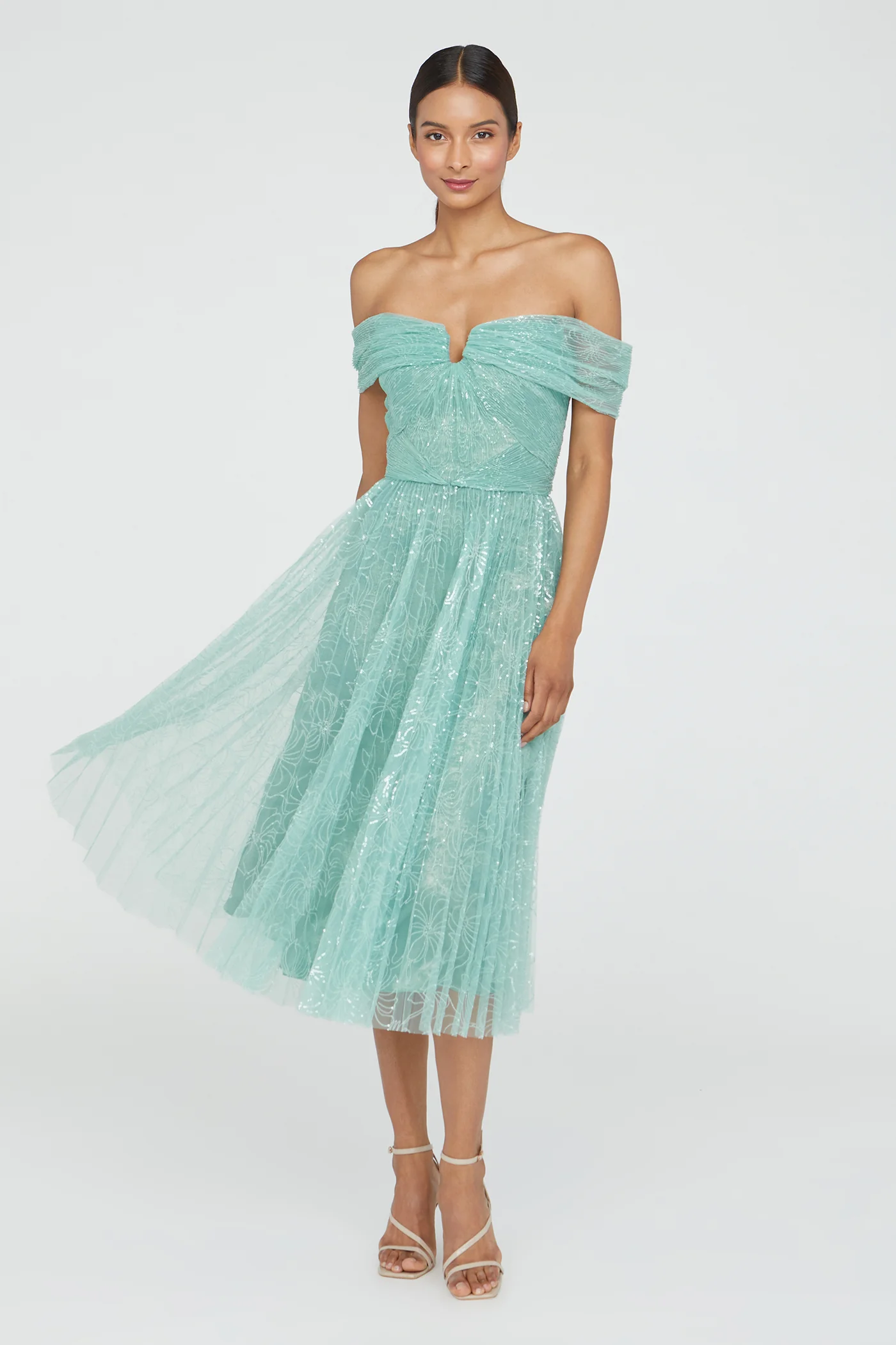 Devyn Off Shoulder Dress - Image 6