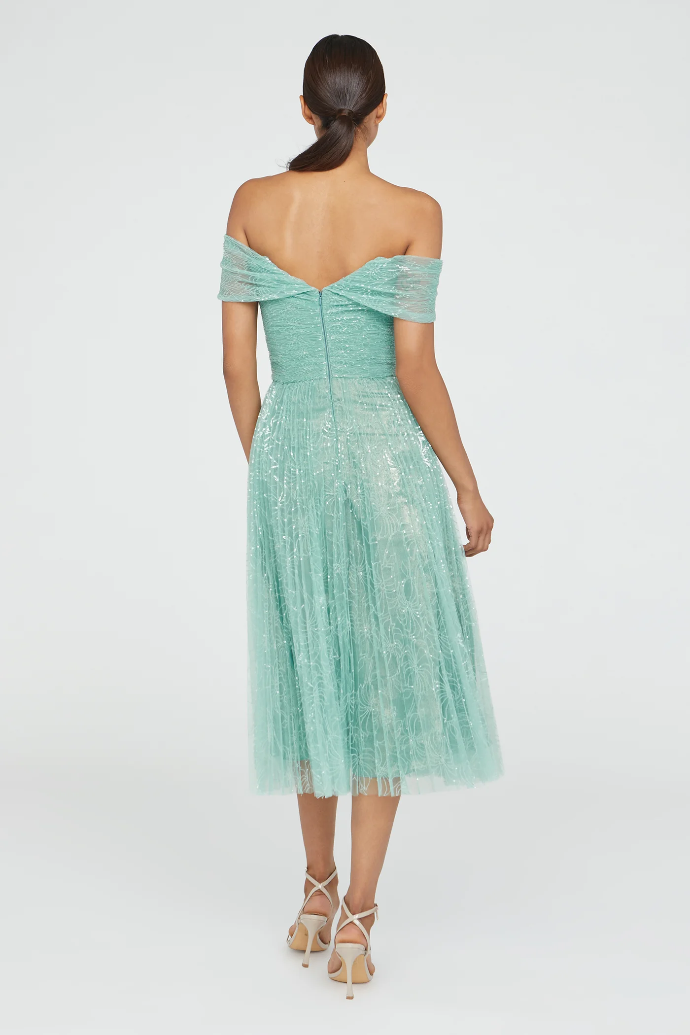 Devyn Off Shoulder Dress - Image 8