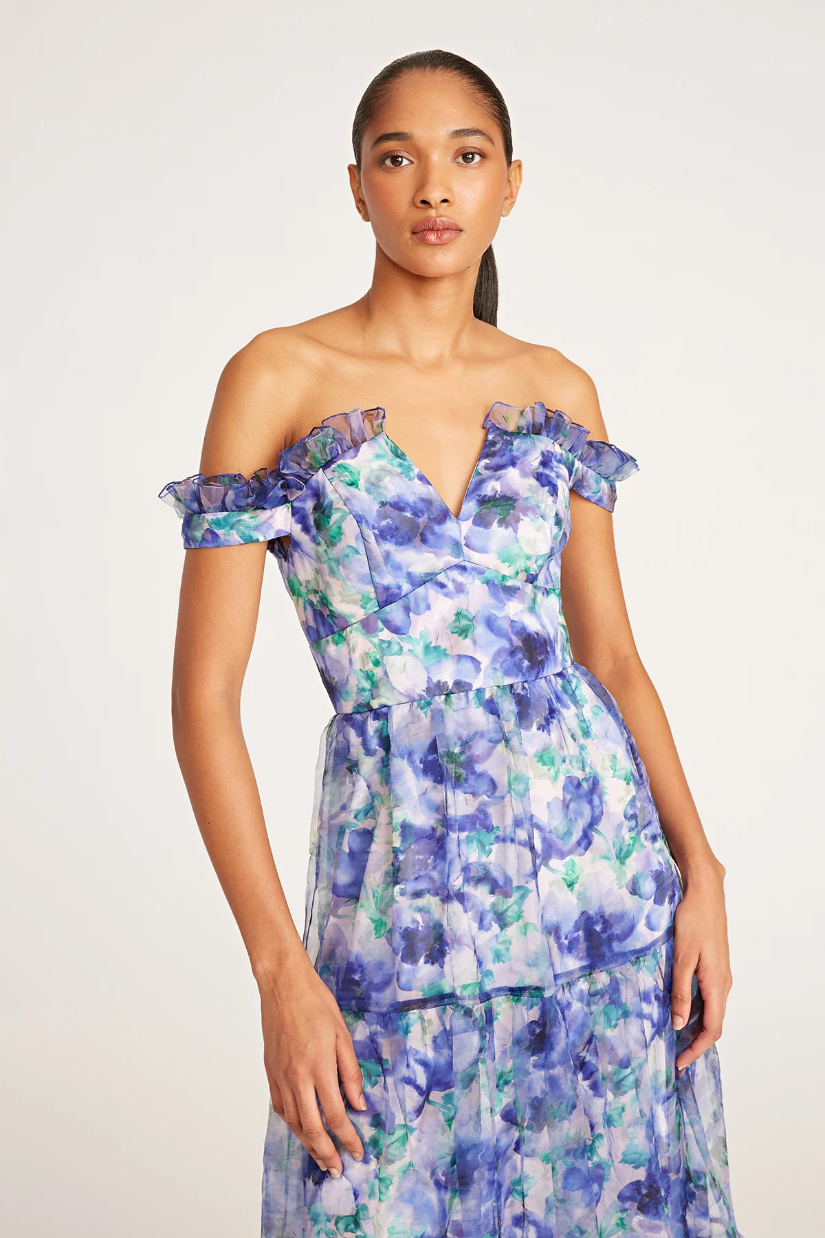 Dionne Off Shoulder Gown - Image 4