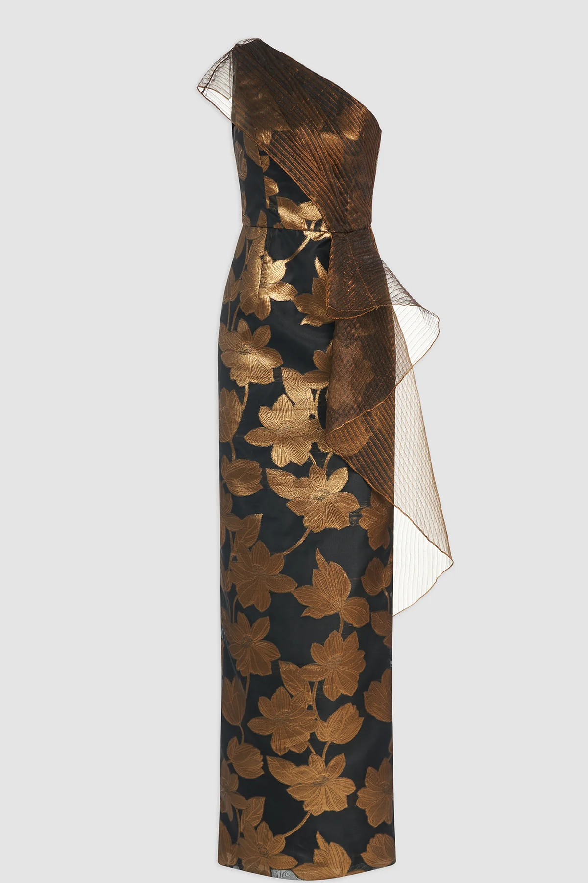 Eden Column One Shoulder Gown - Image 5