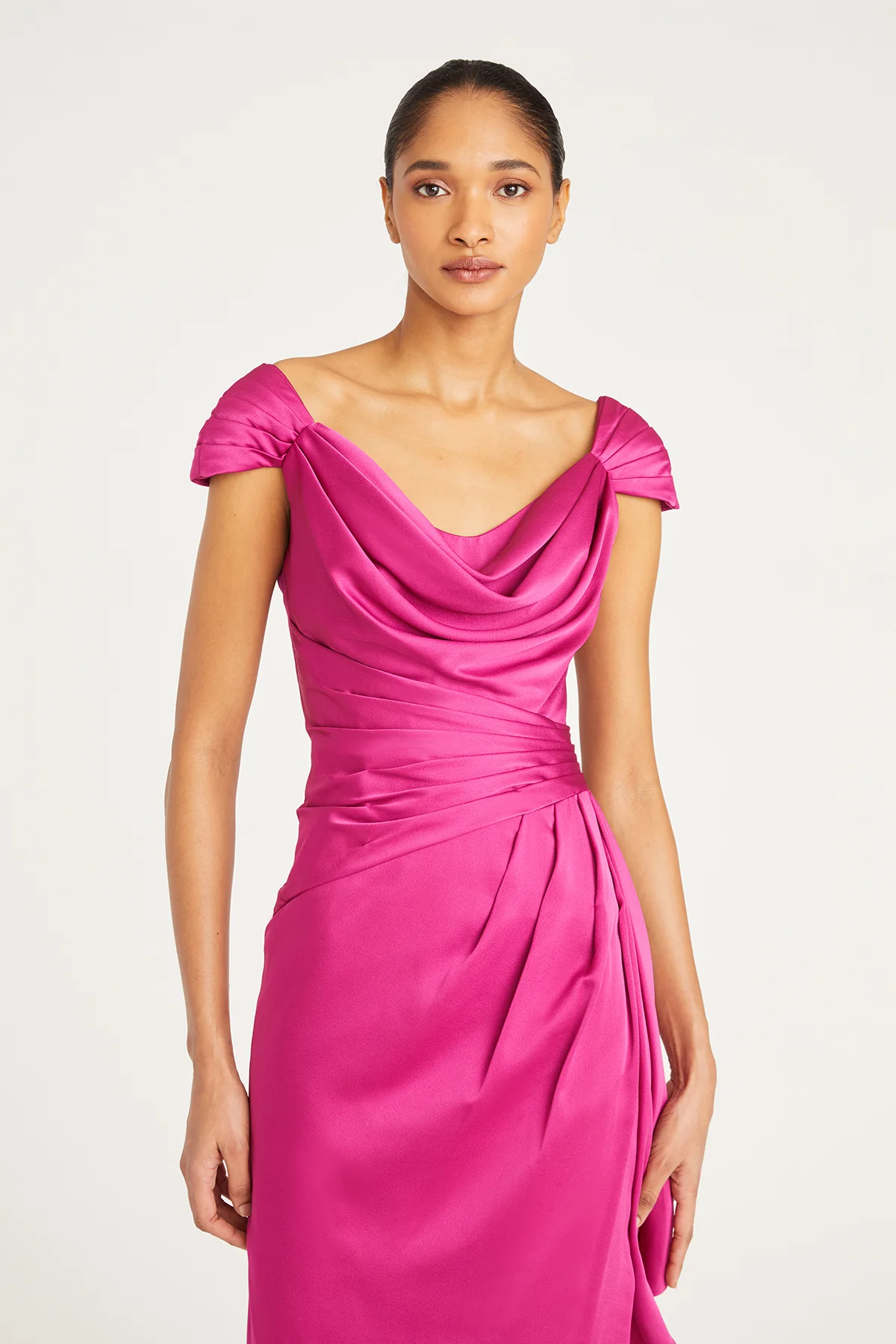 Ellery Cowl Neck Draped Gown - Image 4