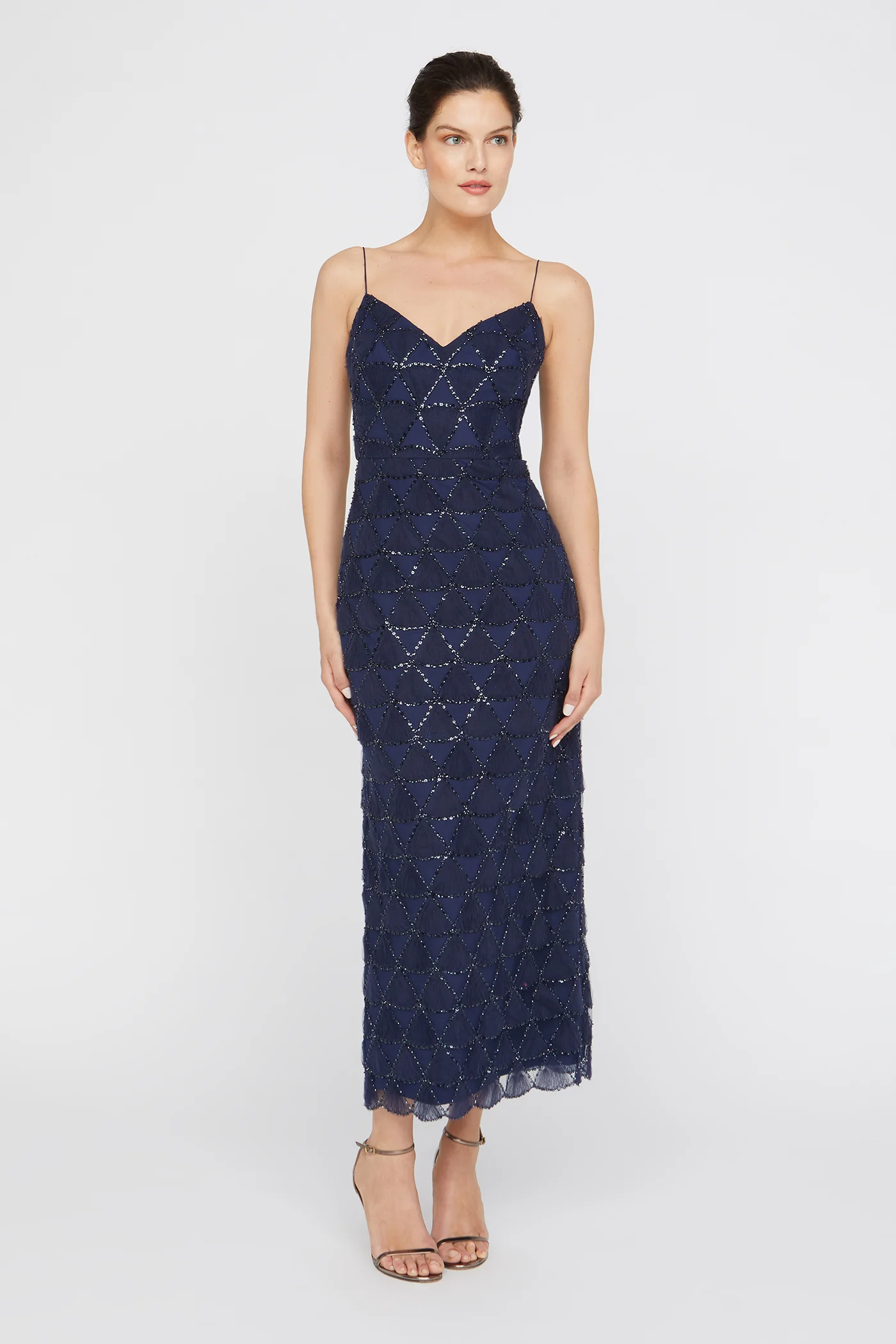 Elsy Textured Tulle Dress - Image 5
