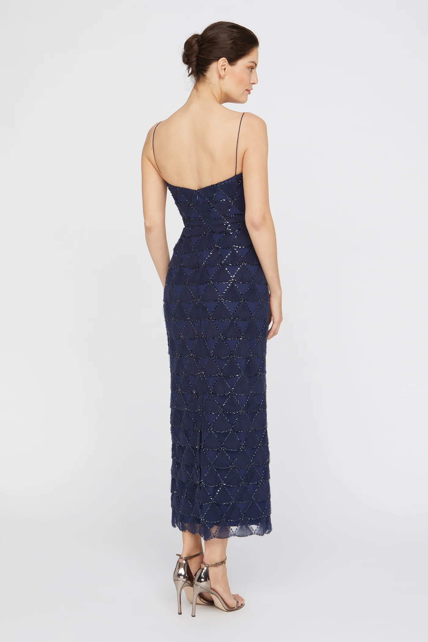 Elsy Textured Tulle Dress - Image 6