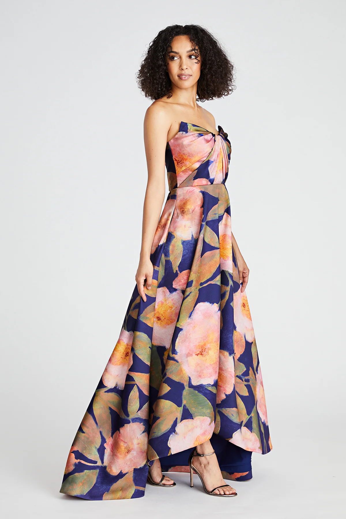 Emilia Strapless Mikado Gown - Image 3