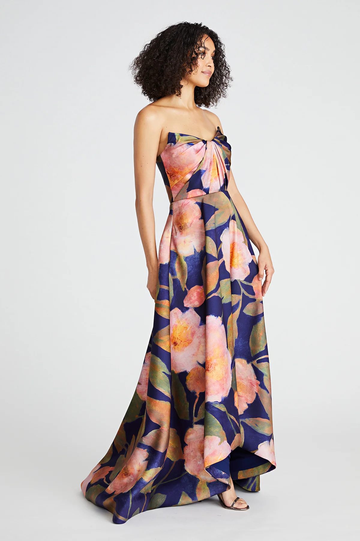 Emilia Strapless Mikado Gown - Image 5