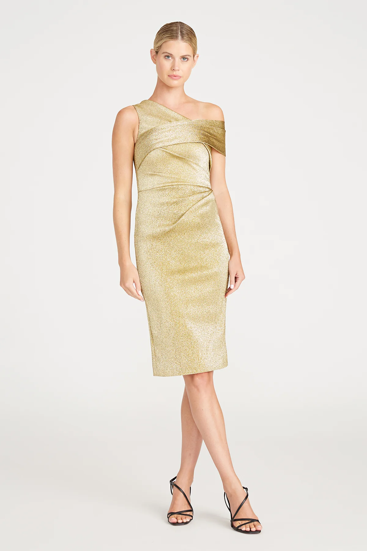 Emmy Draped Cocktail Dress - Image 5