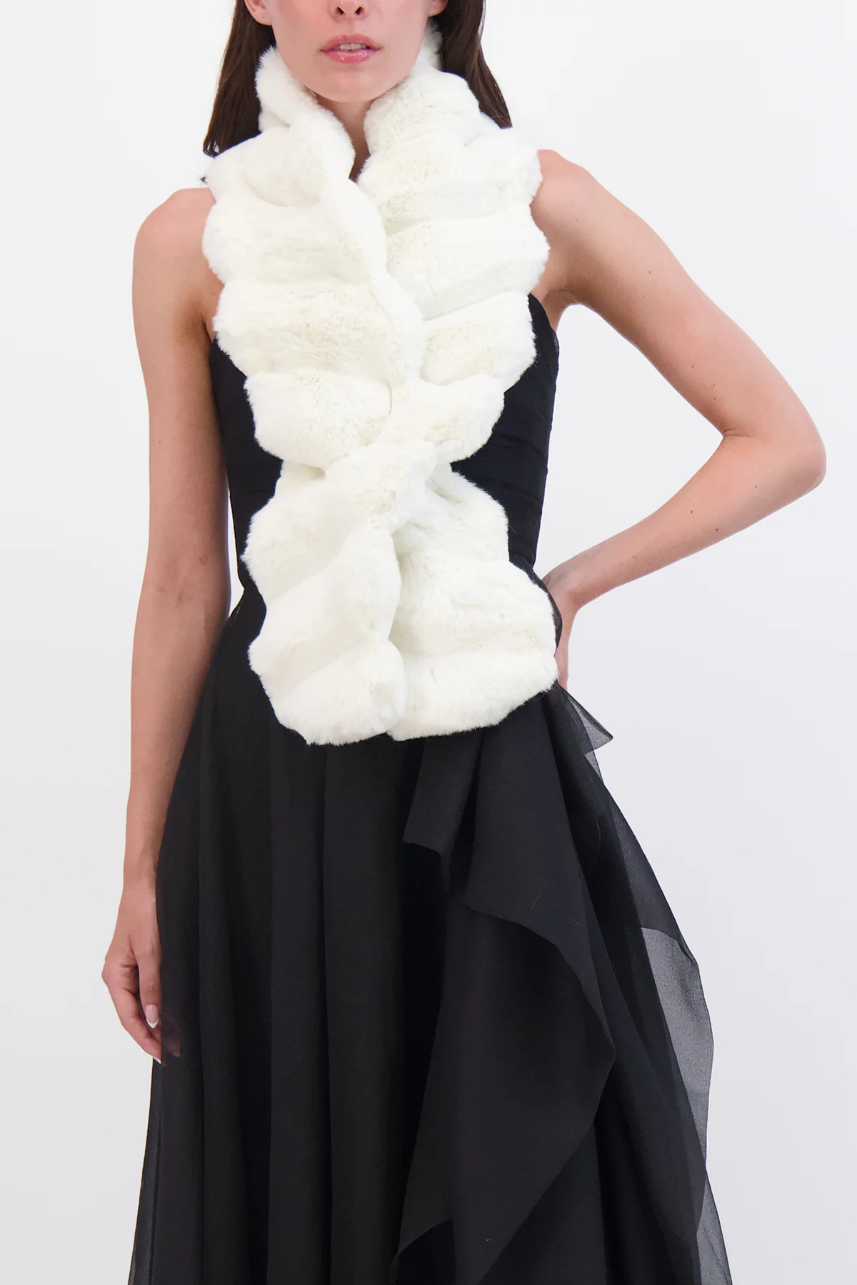 Fur-Free Chinchilla Pull Through Scarf - Image 3