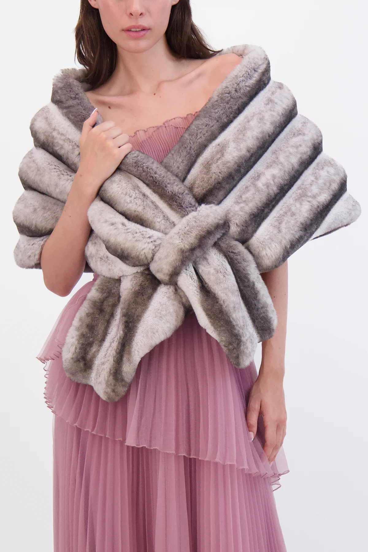 Fur-Free Chinchilla Stole - Image 3