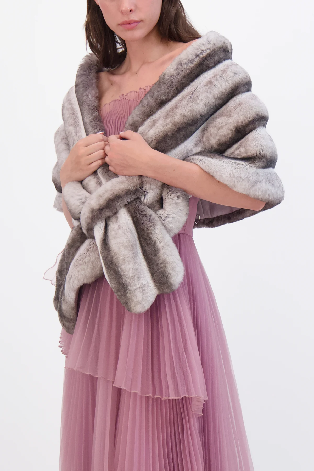 Fur-Free Chinchilla Stole - Image 4