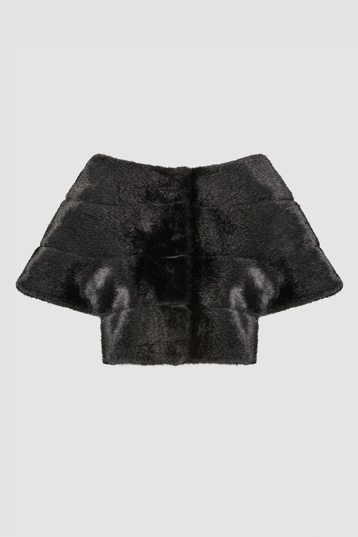 Fur-Free Mink Capelet