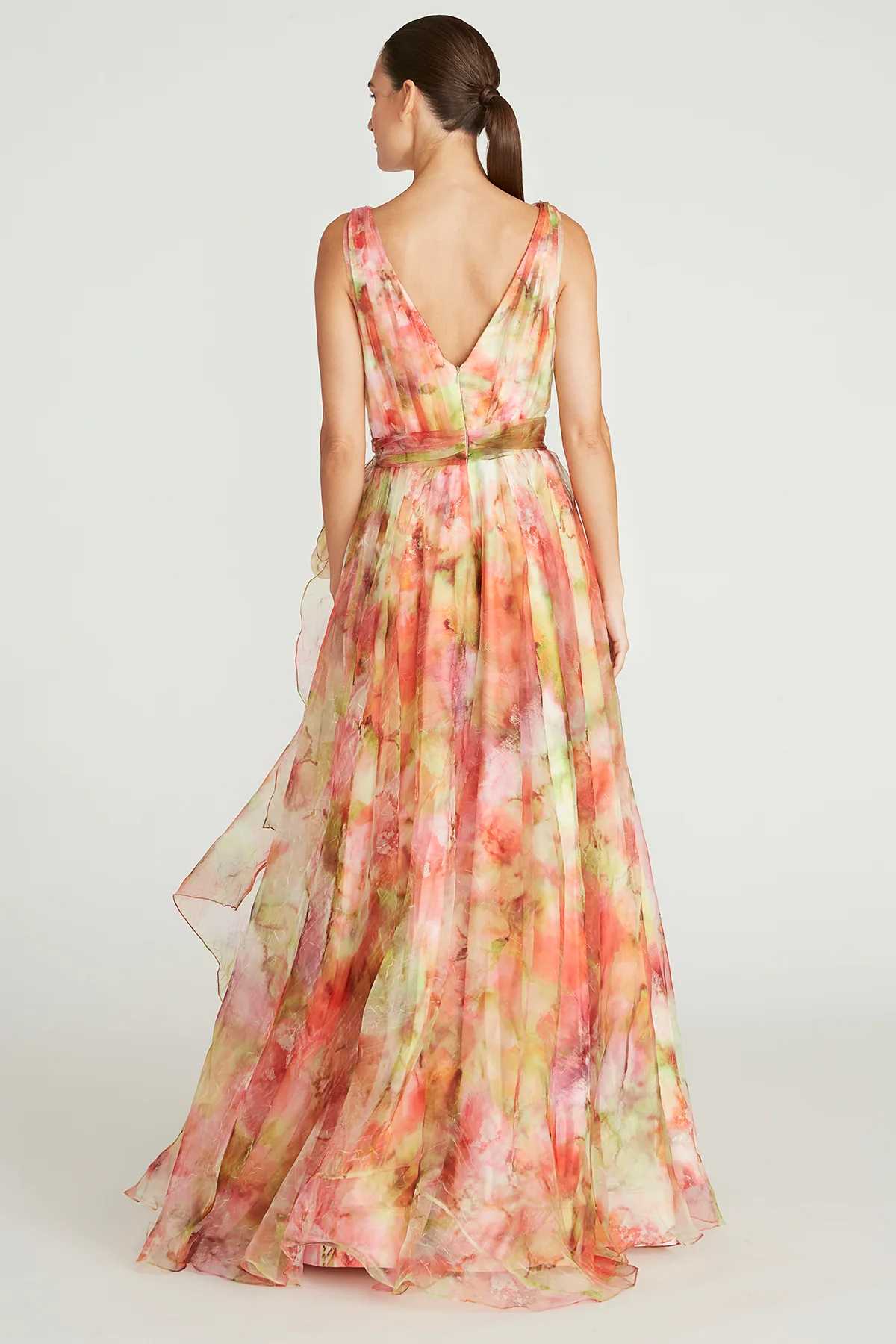 Faye A-Line Gown With Bow - Image 3