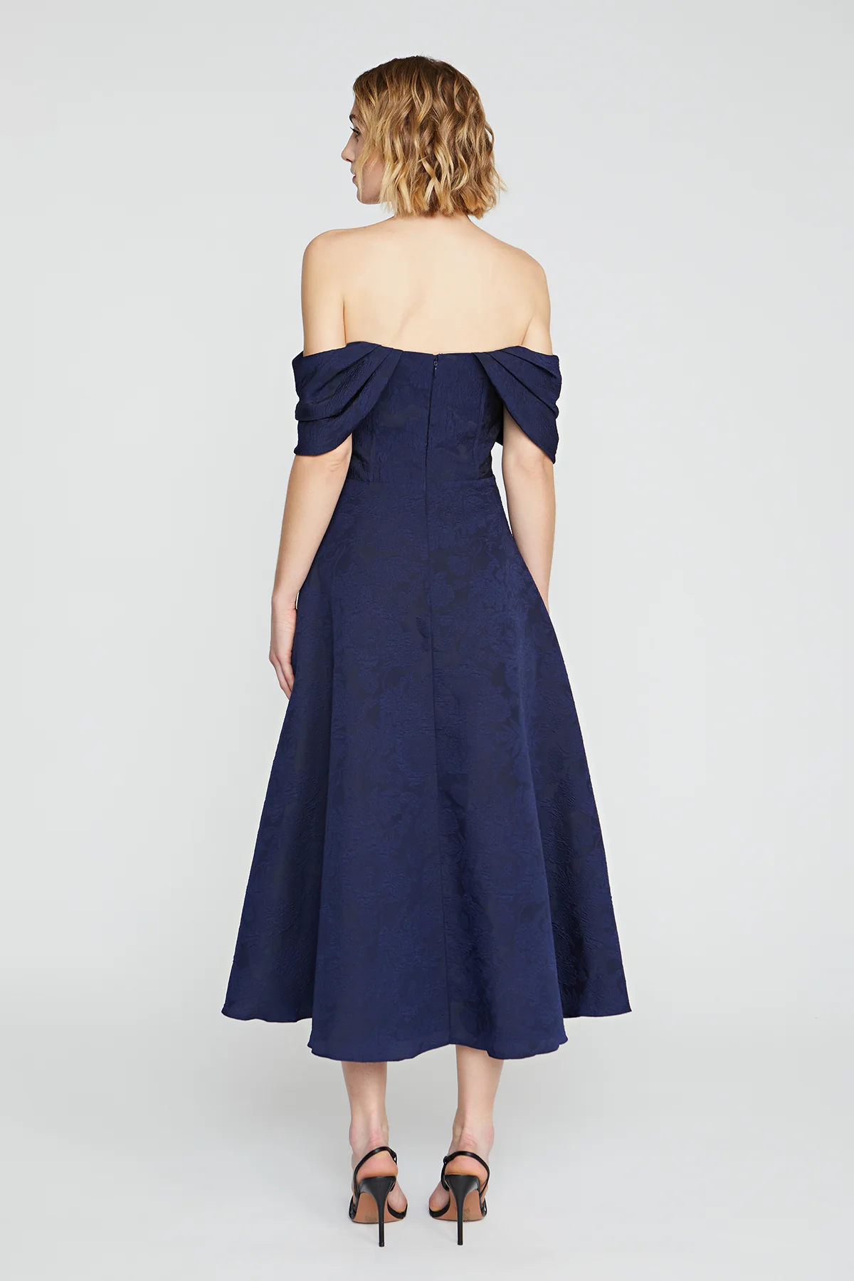 Fiona Cloud Jacquard Dress - Image 2
