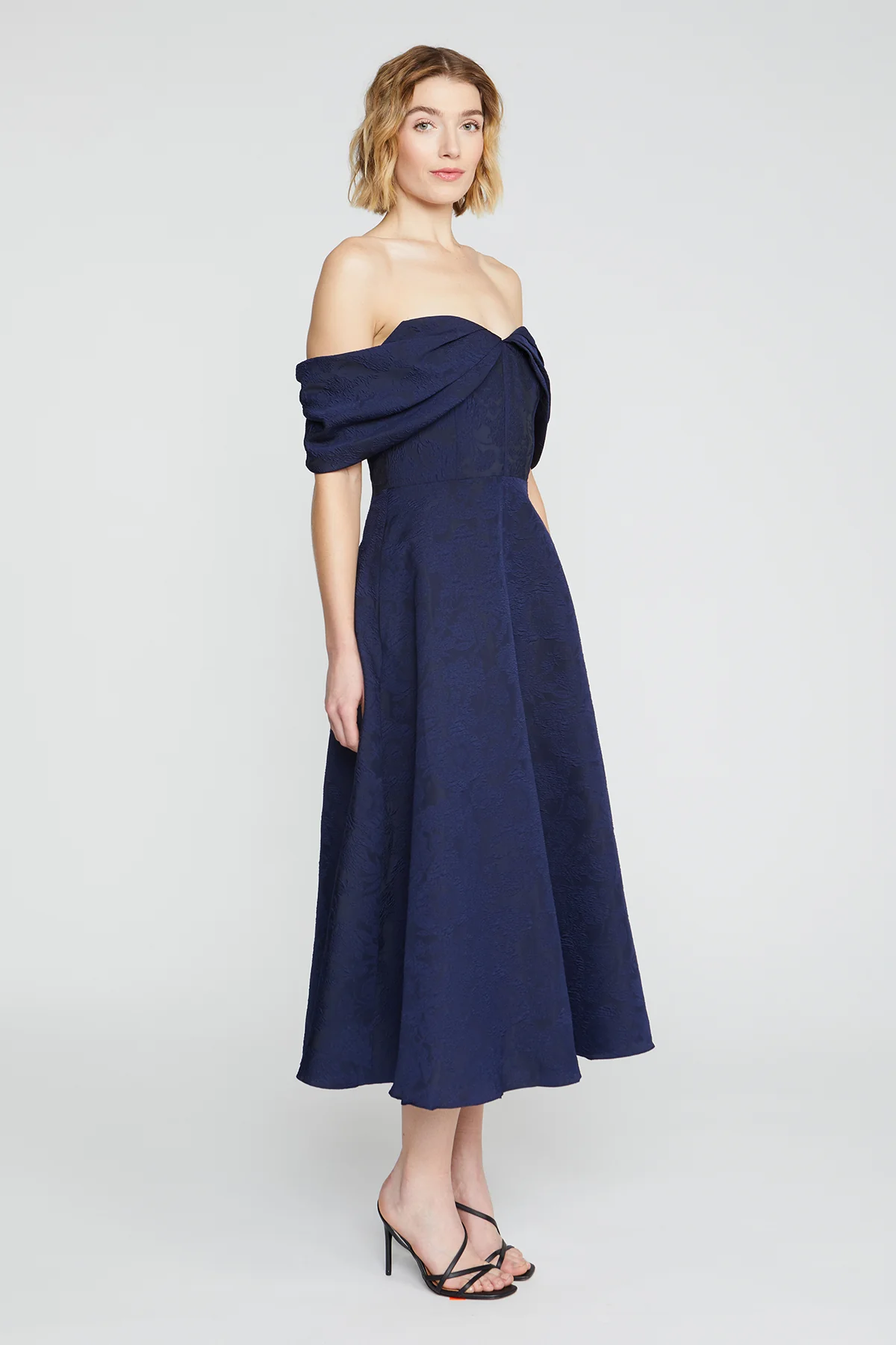 Fiona Cloud Jacquard Dress - Image 7