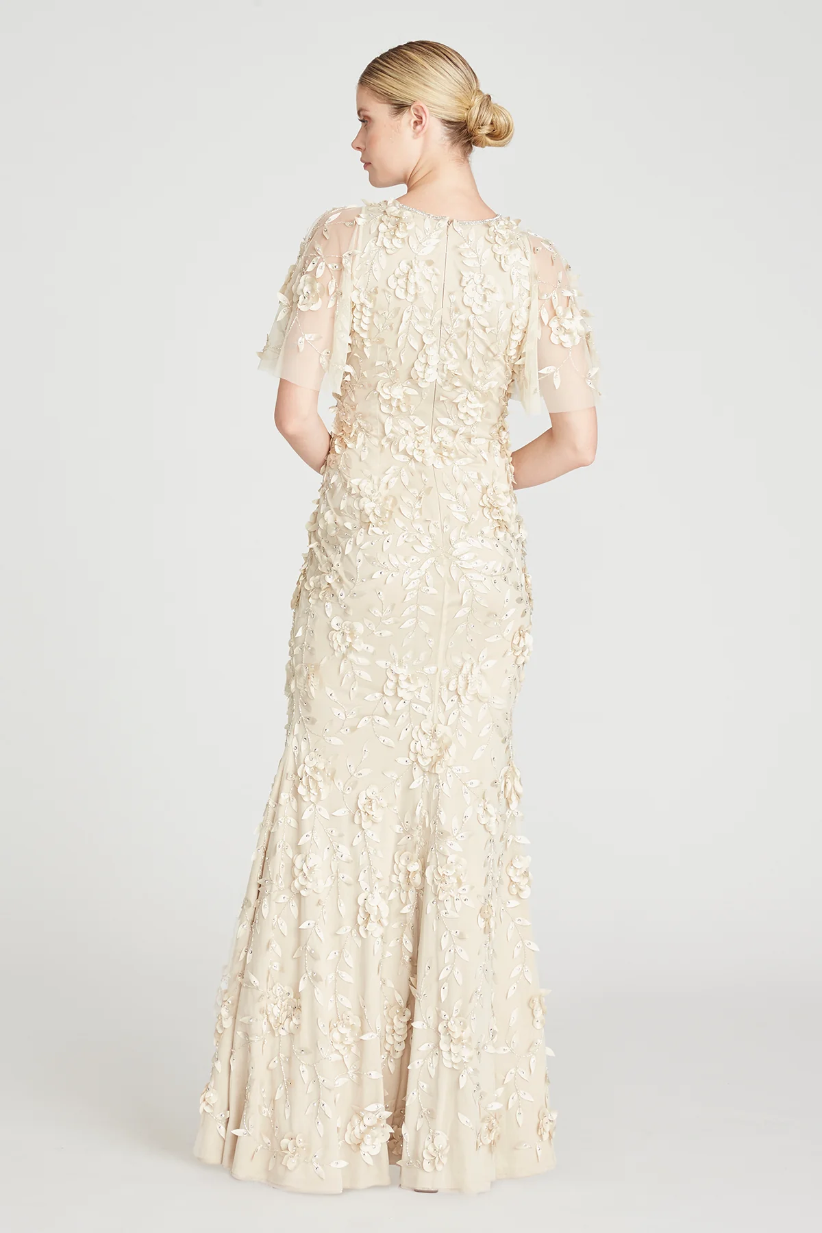 Flutter Sleeve Petal Dress - Image 2