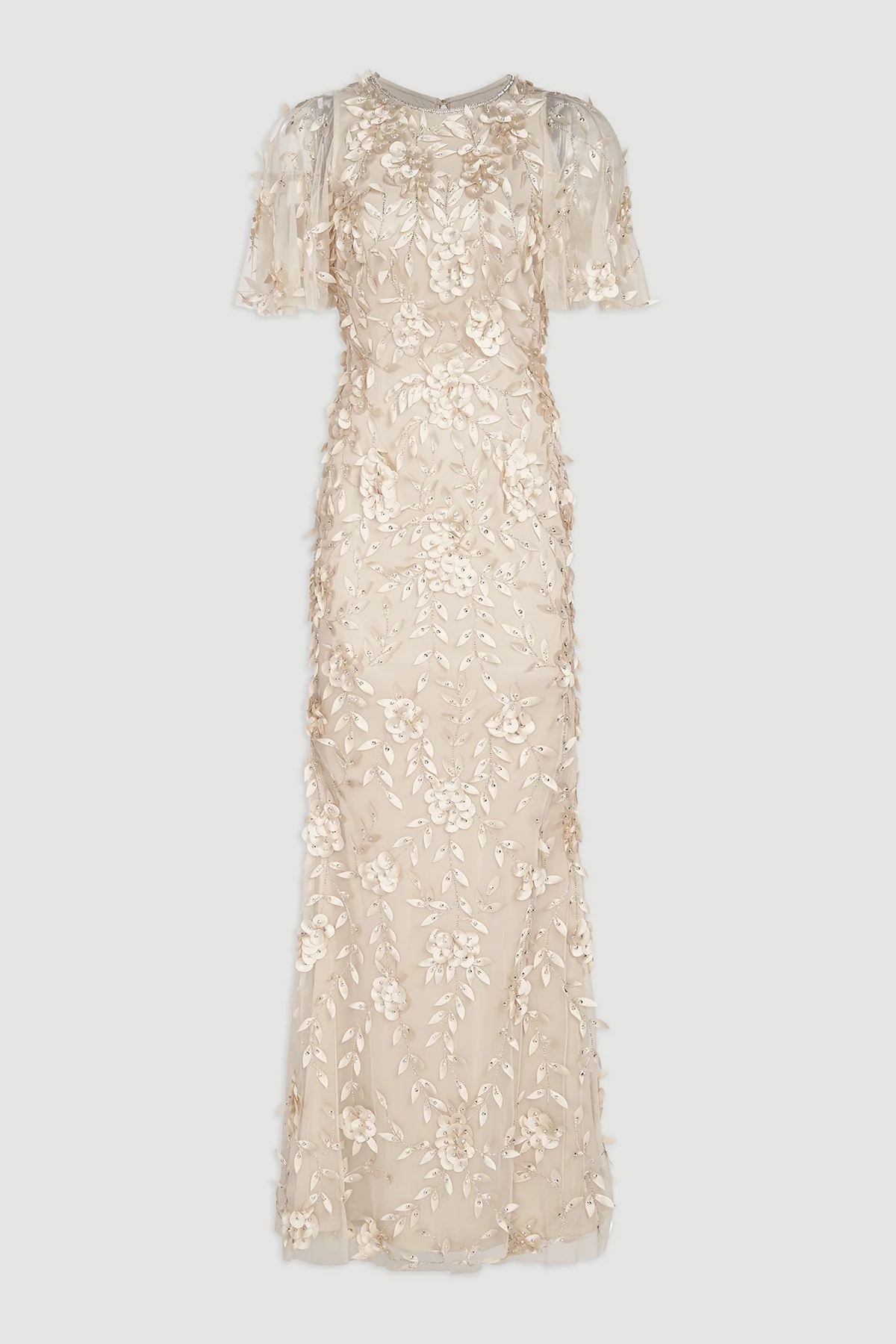 Flutter Sleeve Petal Dress - Image 6