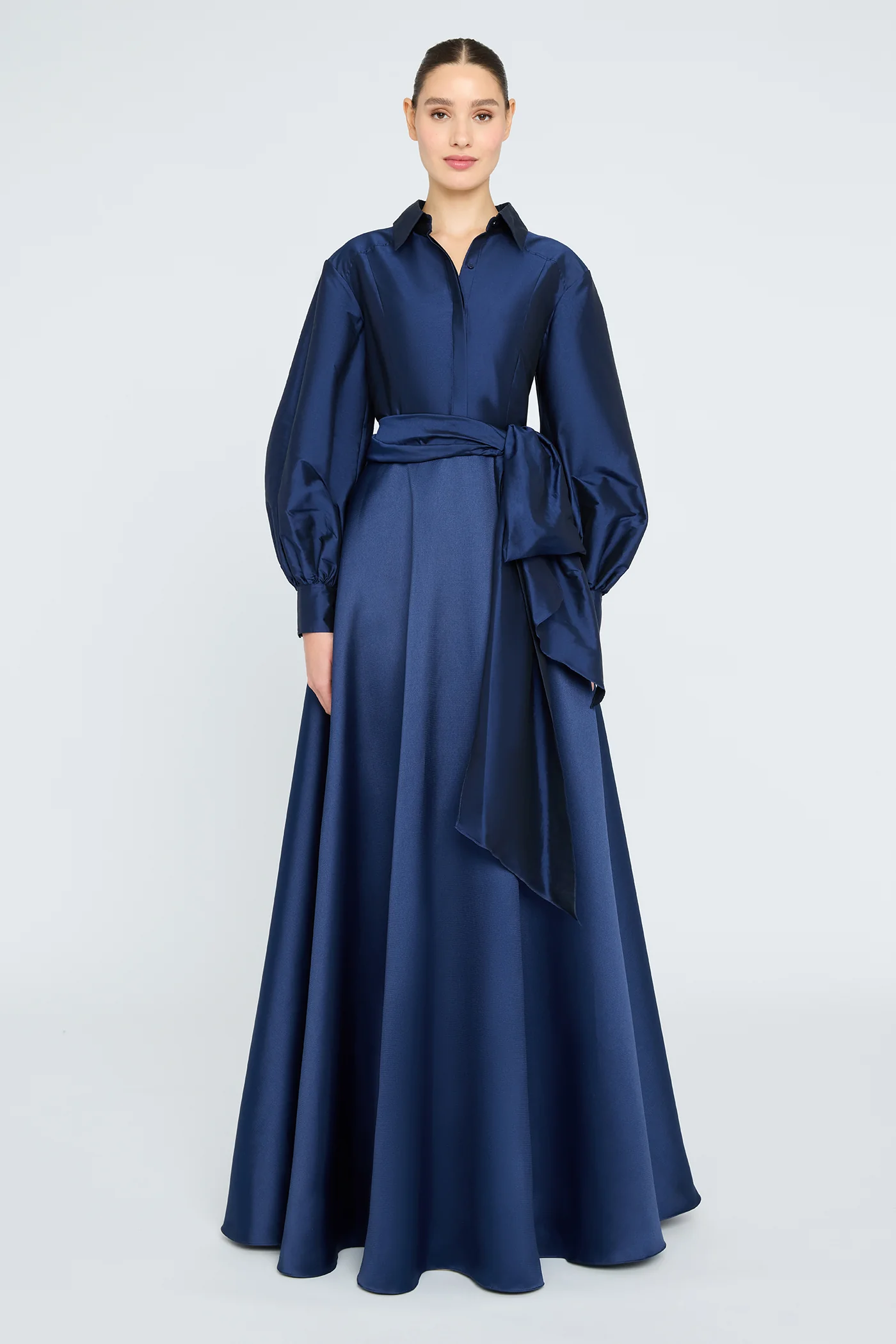 Frieda Shirtdress Gown