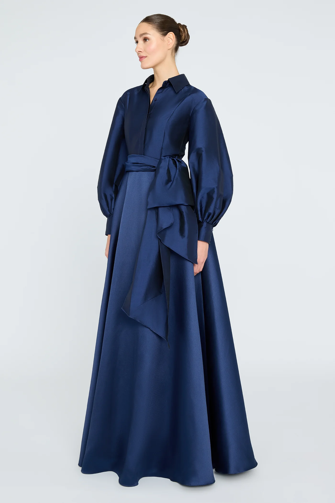 Frieda Shirtdress Gown - Image 4