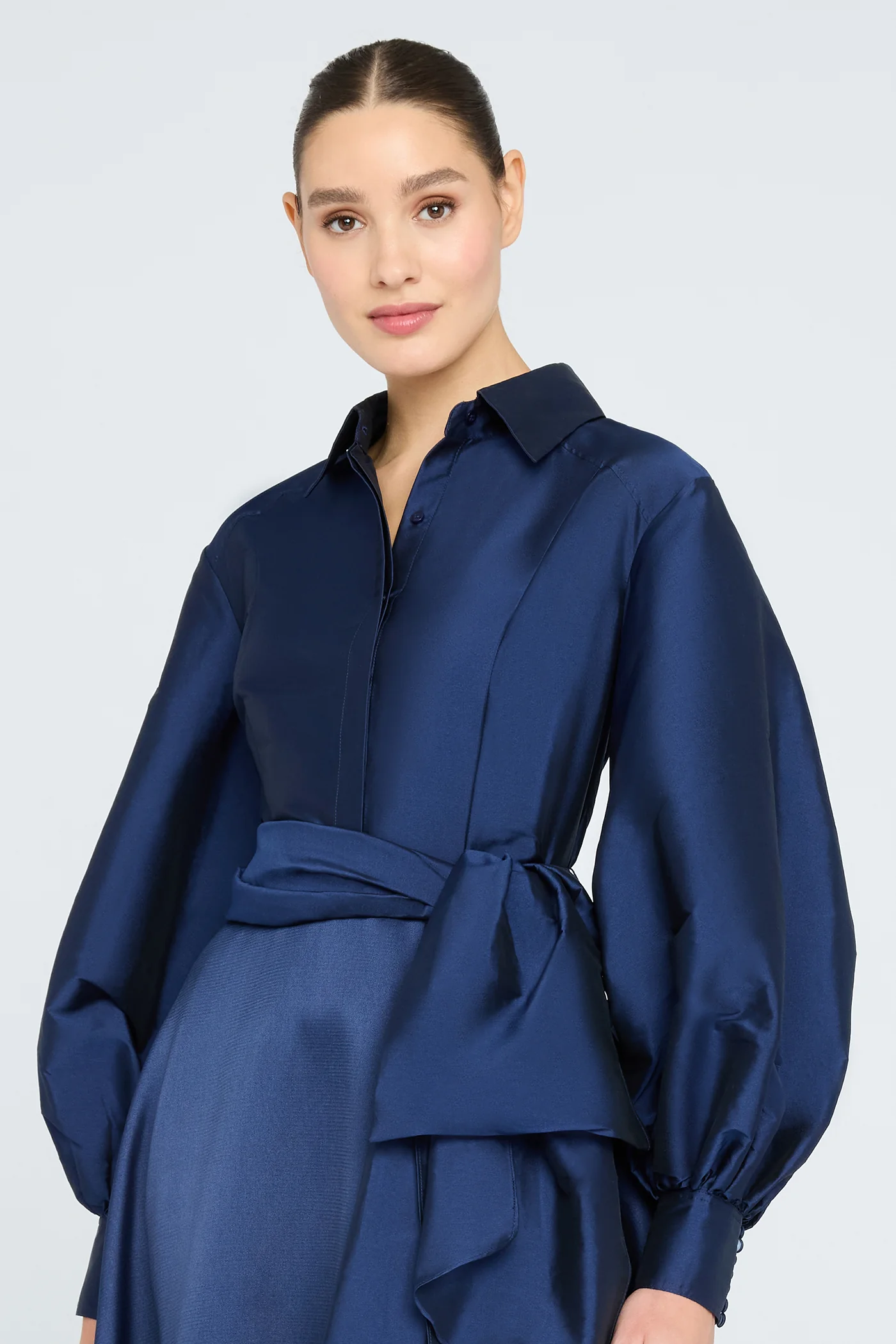 Frieda Shirtdress Gown - Image 5