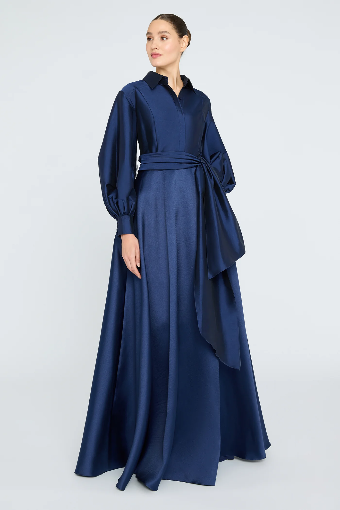 Frieda Shirtdress Gown - Image 6