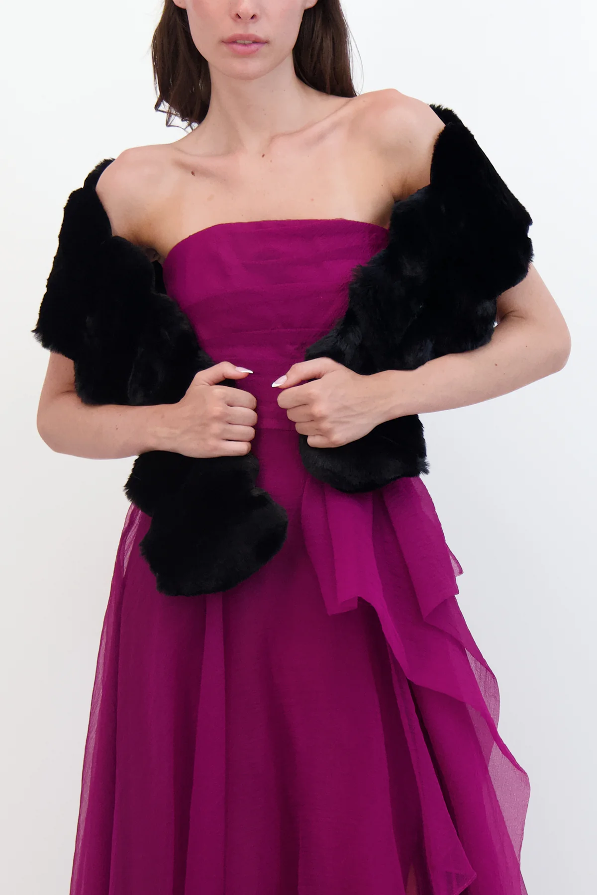 Fur-Free Chinchilla Pull Through Scarf - Image 2