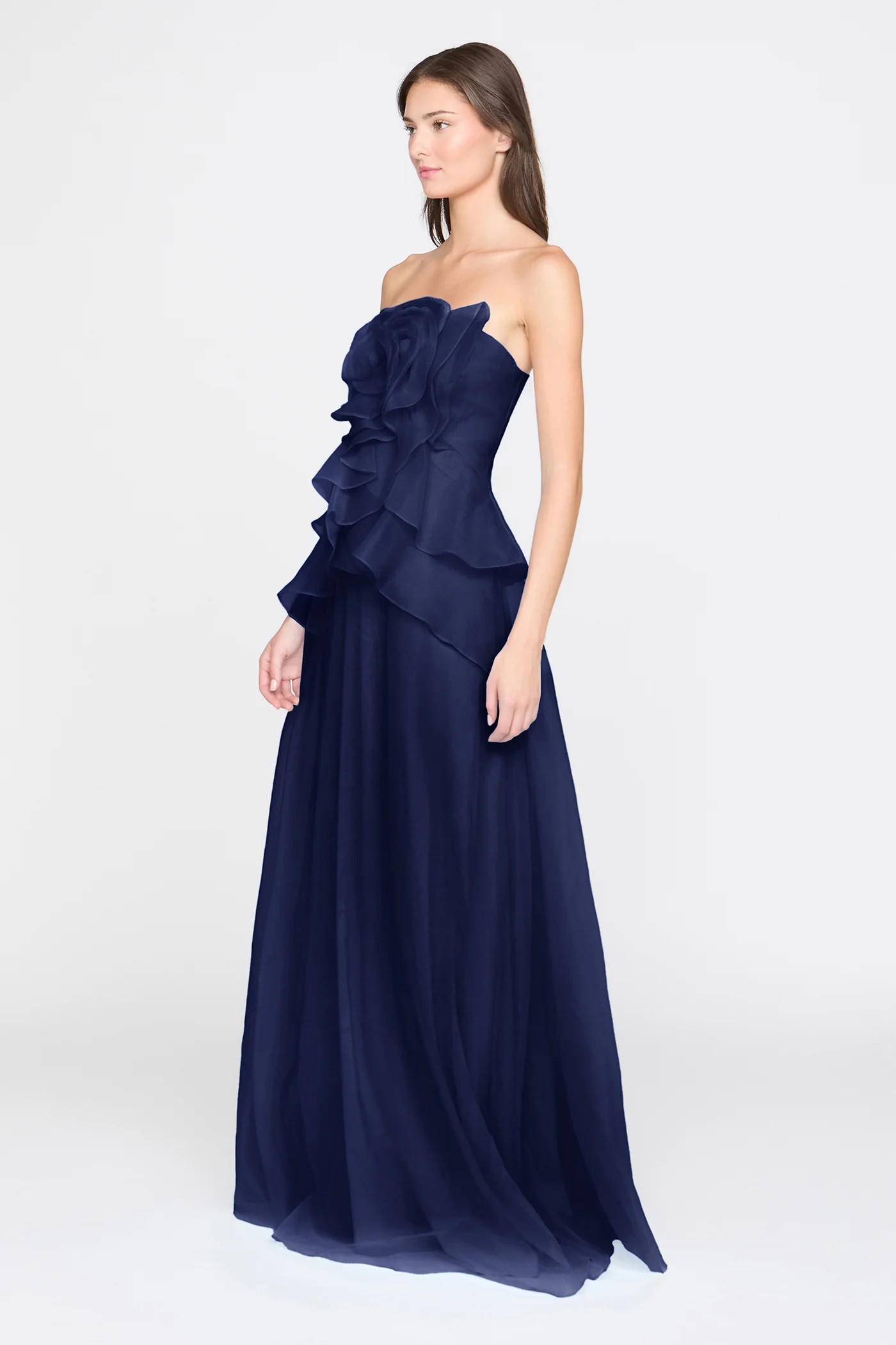 Gilda Draped Rose Gown - Image 4