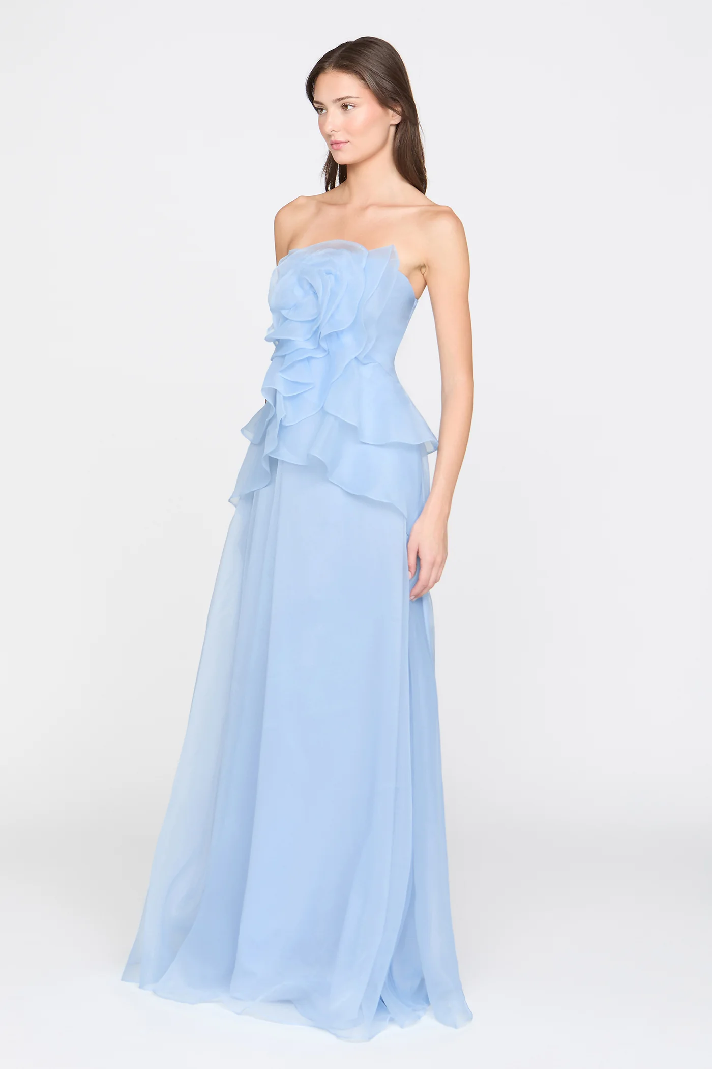 Gilda Draped Rose Gown - Image 7