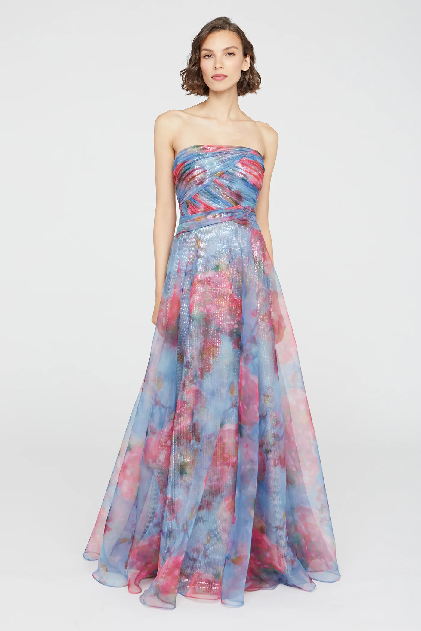 Giselle Strapless Organza Gown - Image 12