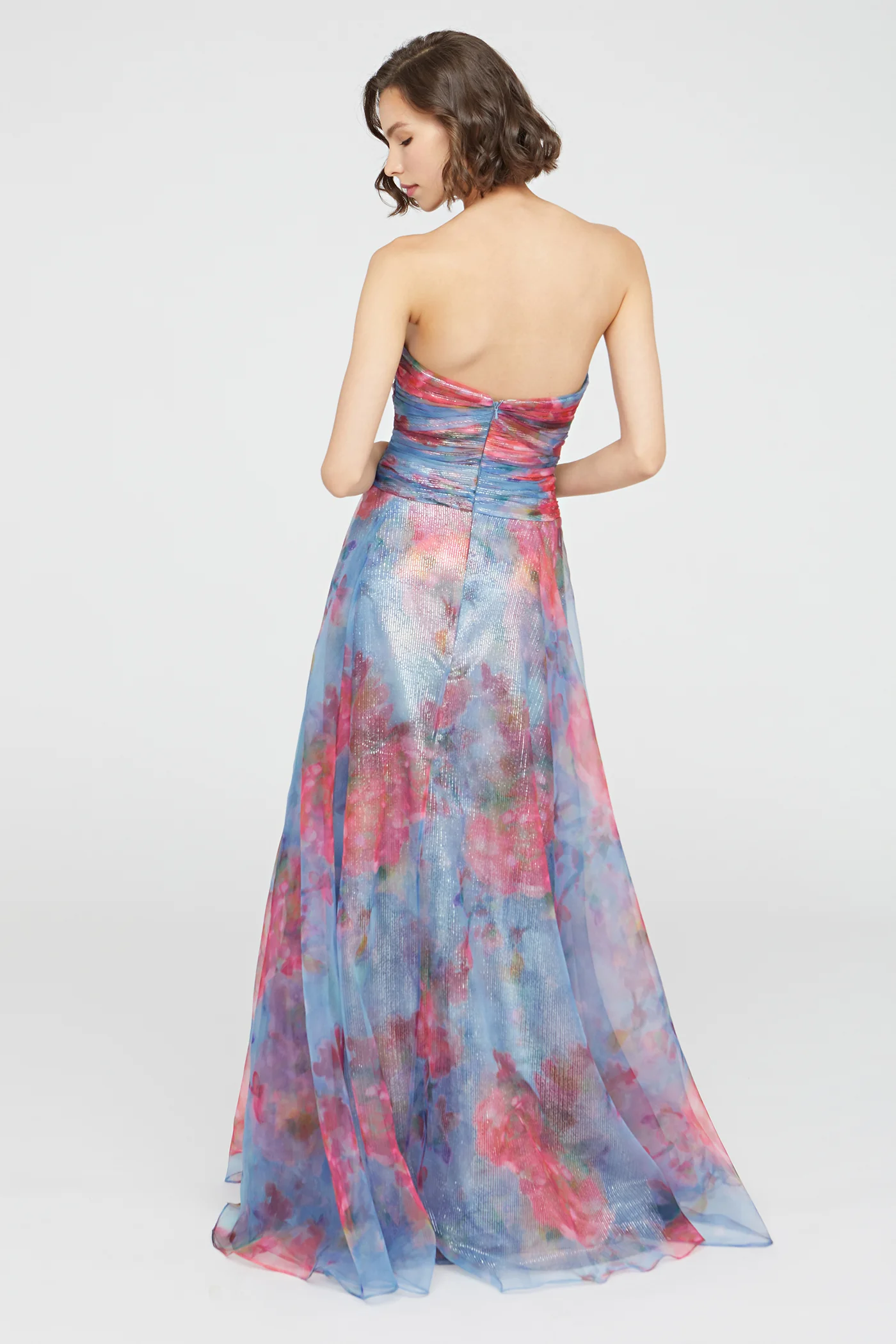 Giselle Strapless Organza Gown - Image 2