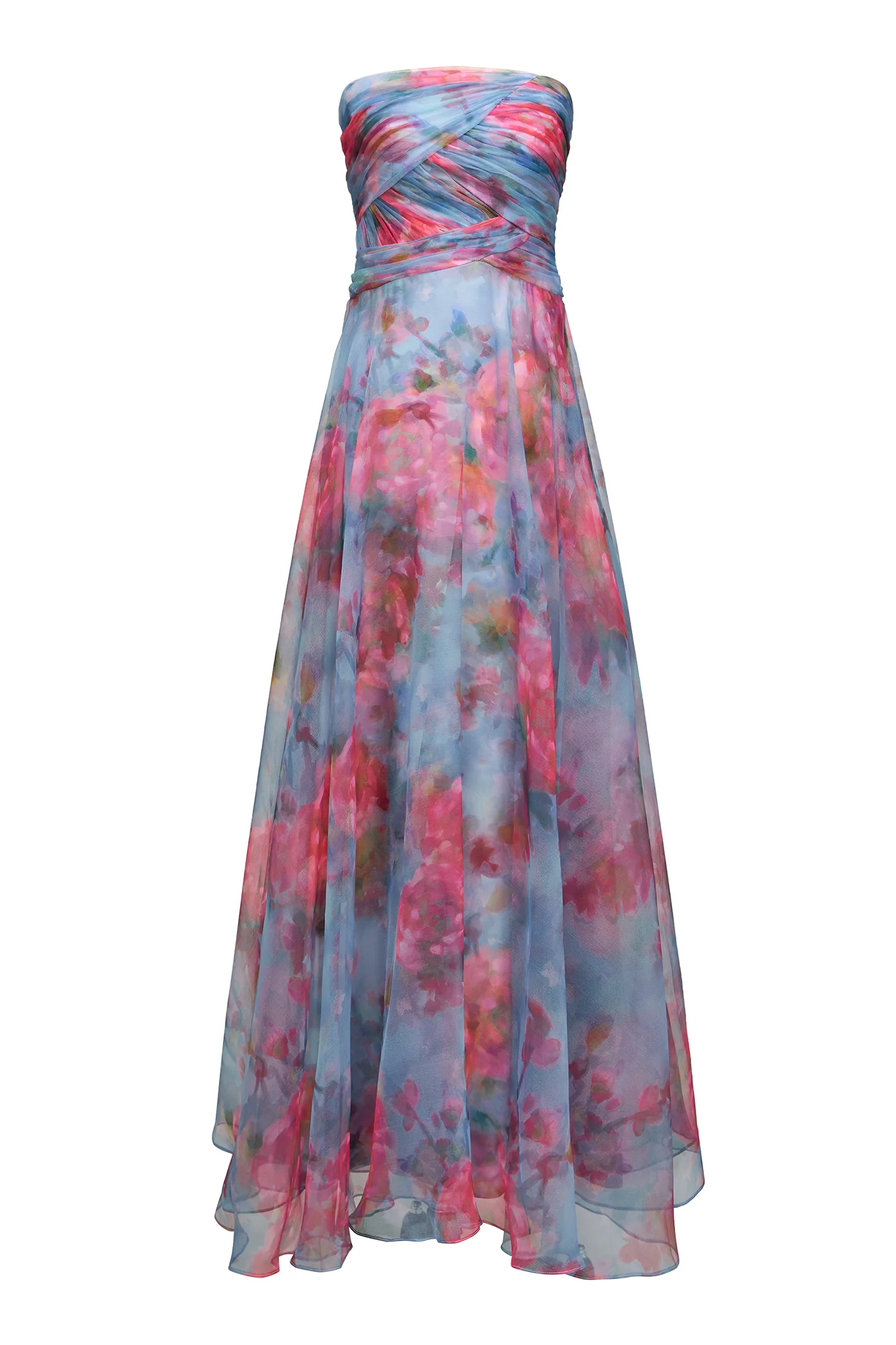 Giselle Strapless Organza Gown - Image 22
