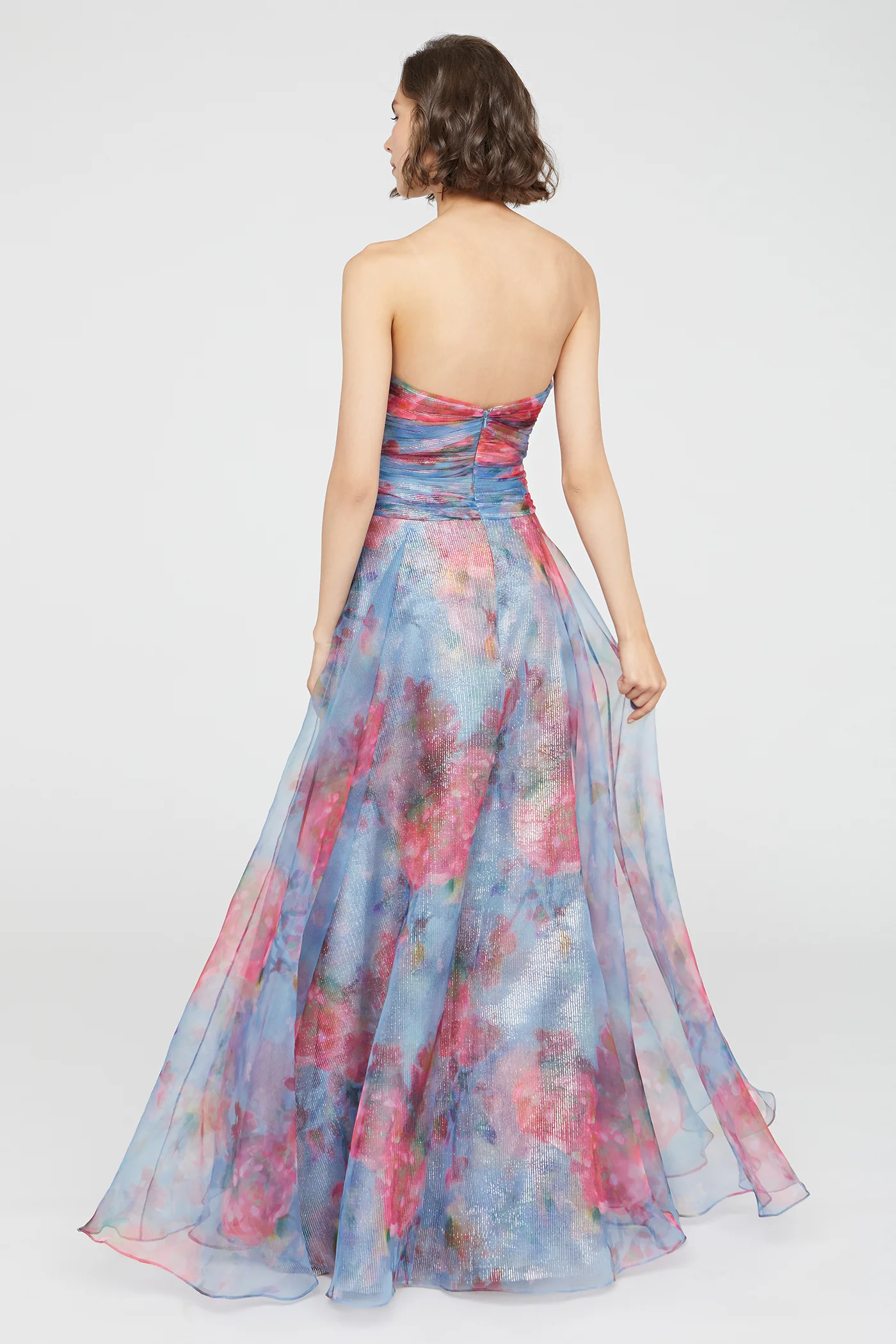 Giselle Strapless Organza Gown - Image 8