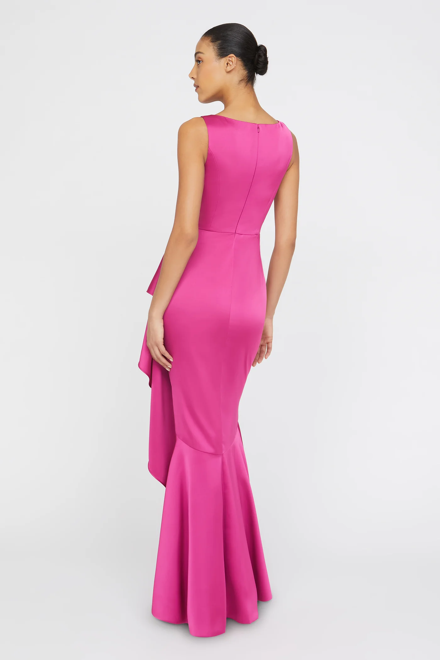 Harper Draped Wrap Gown - Image 7