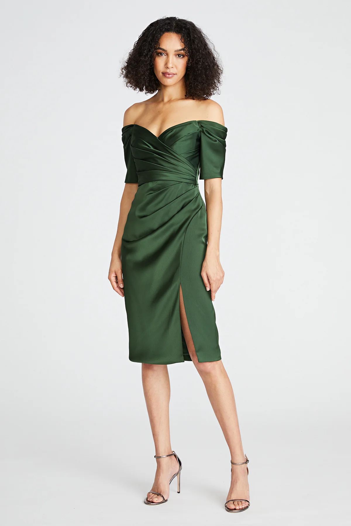 Holland Satin Cocktail Dress