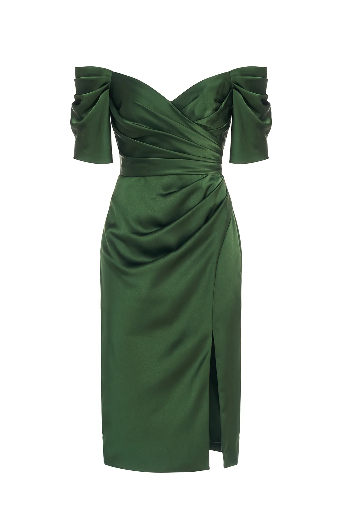Holland Satin Cocktail Dress - Image 5