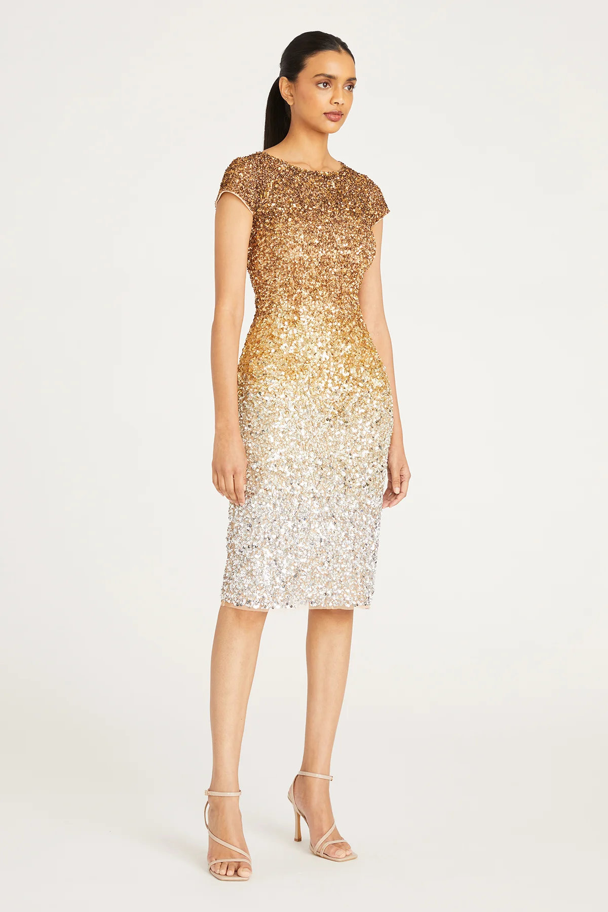 Irma Ombre Sequin Dress - Image 3